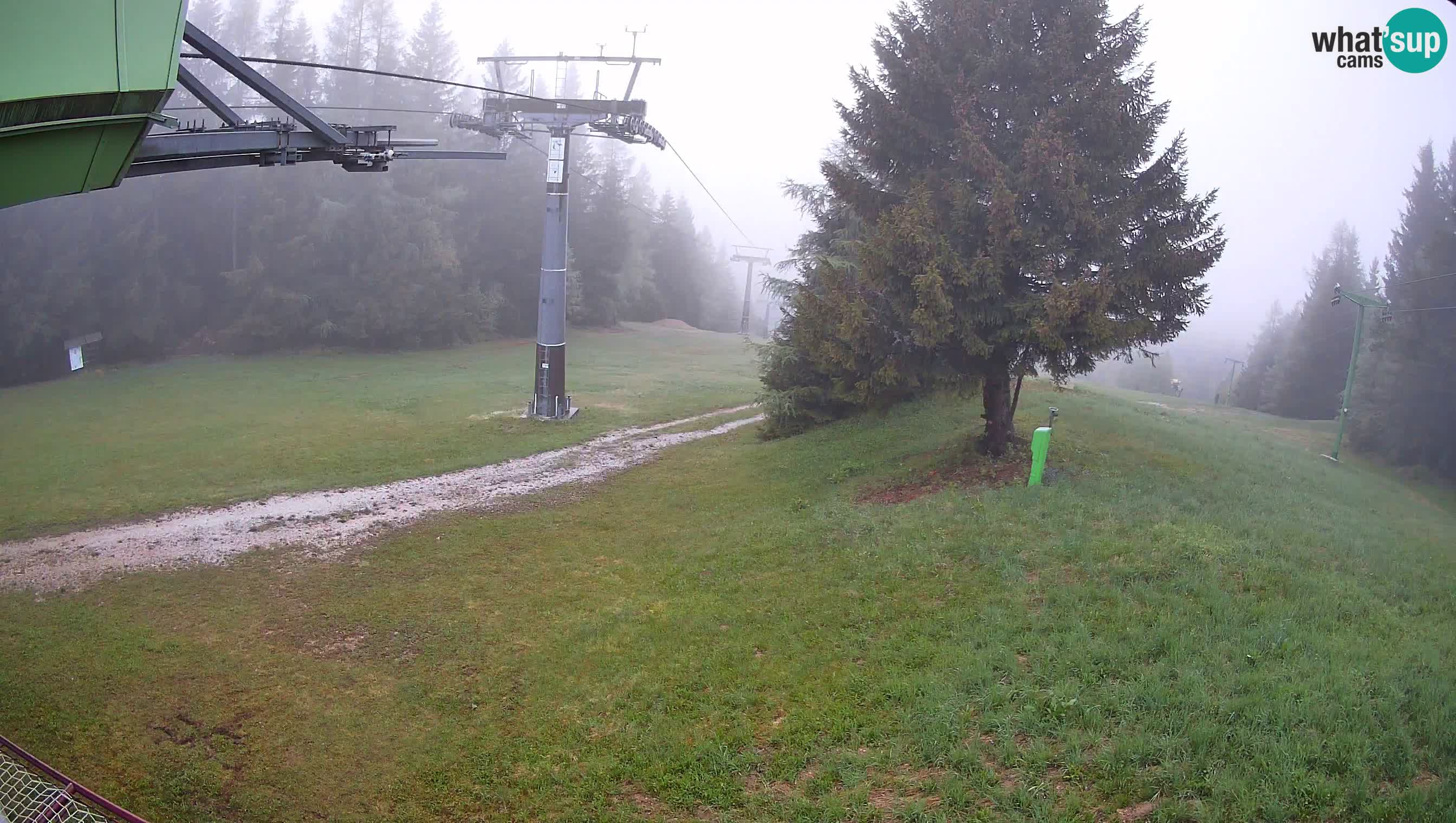 Centre de ski de Cerkno webcam Lom – Slovénie
