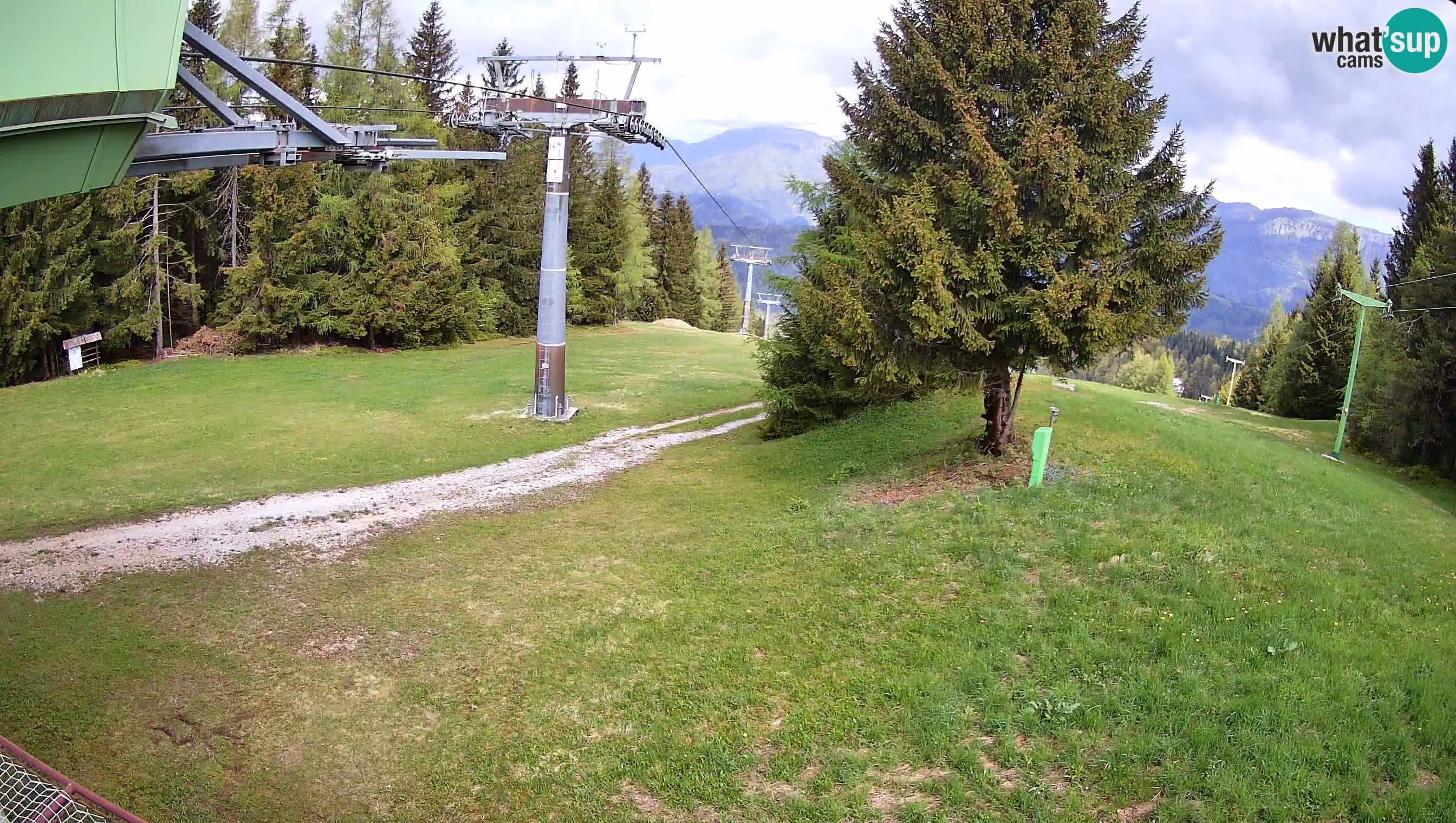Skijalište Cerkno web kamera Lom – Slovenija