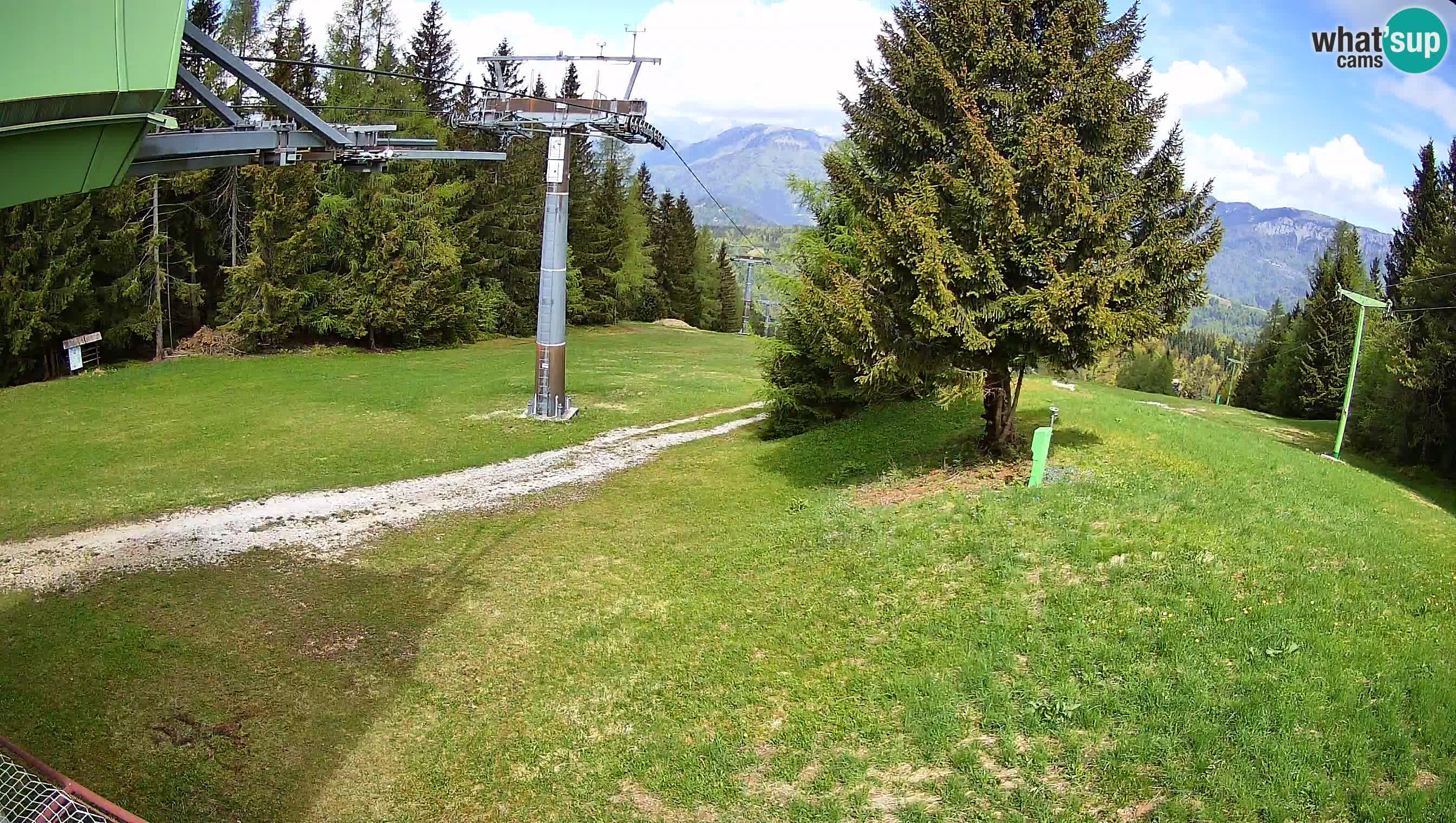 Cámara en vivo Estación de esquí de Cerkno Lom – Eslovenia