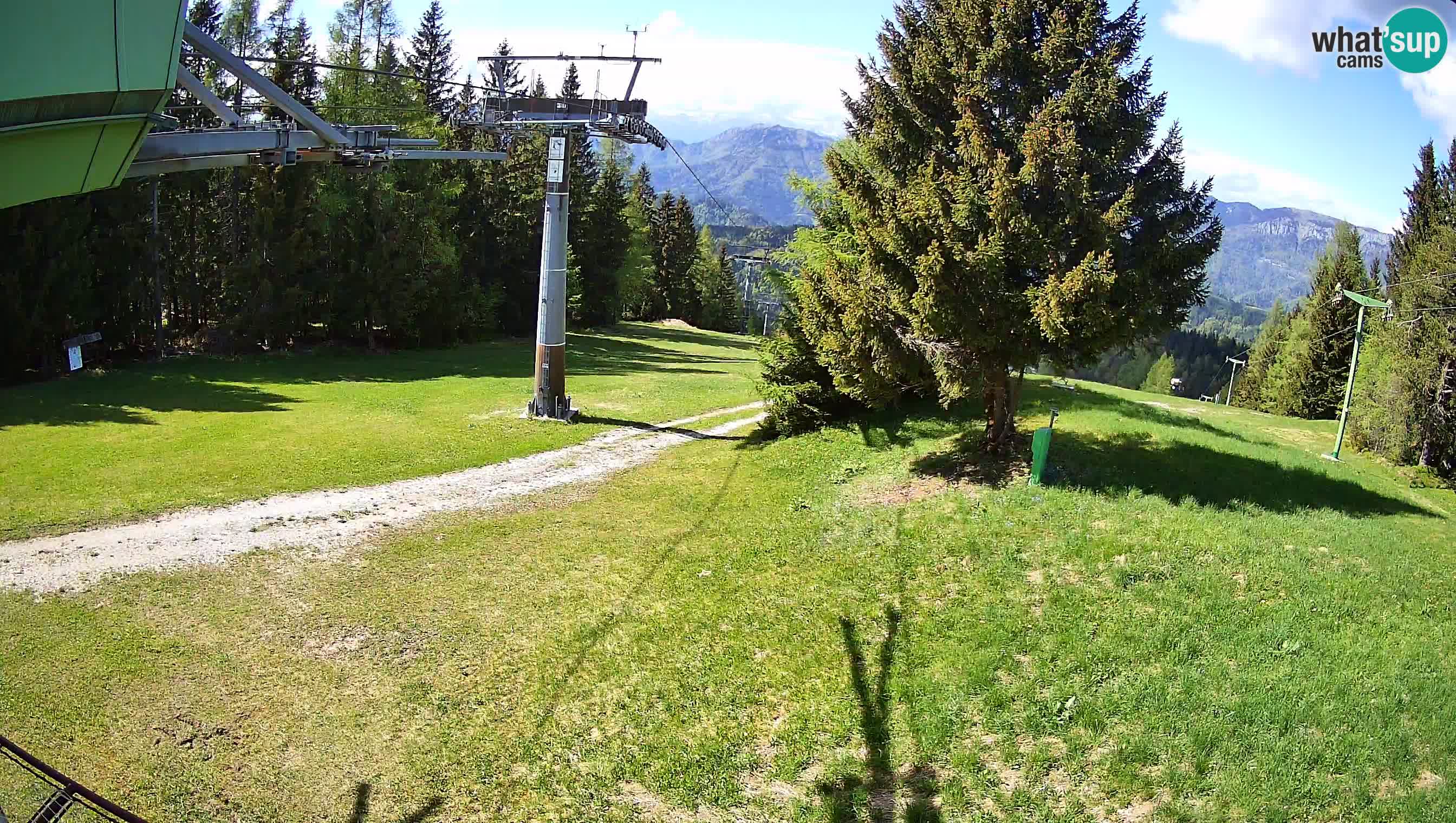 Centre de ski de Cerkno webcam Lom – Slovénie