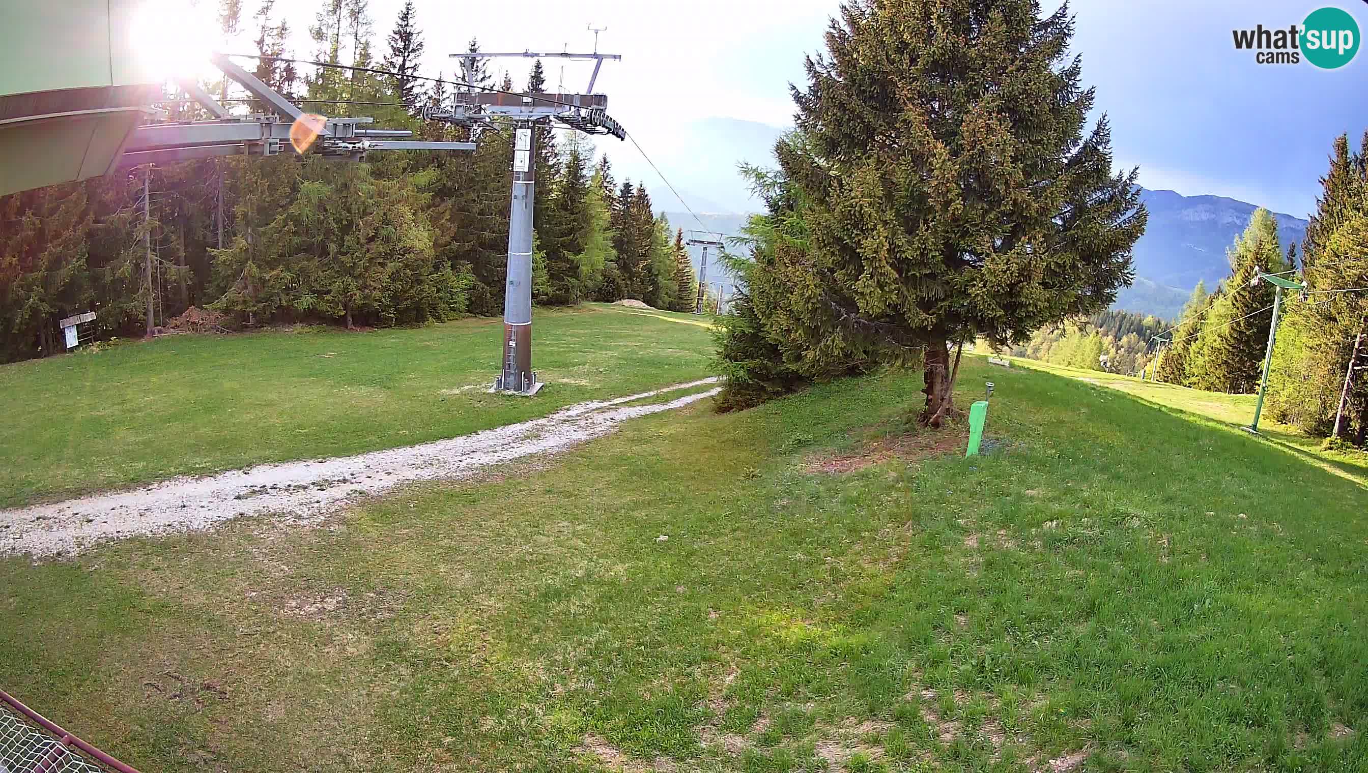 Centre de ski de Cerkno webcam Lom – Slovénie