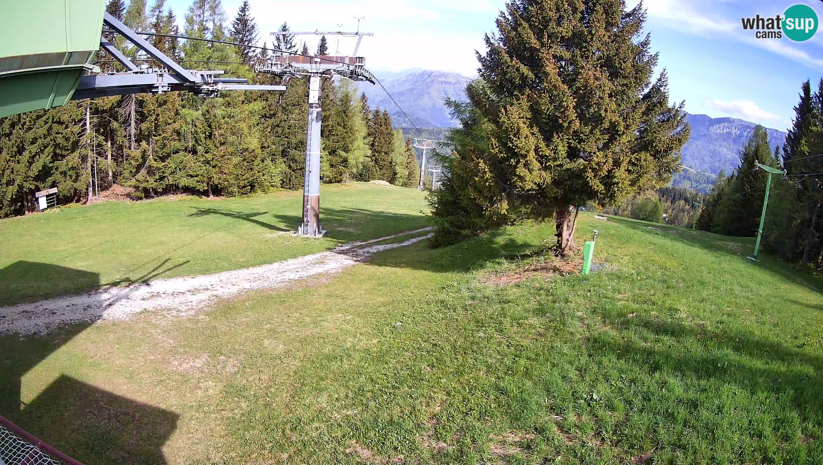 Centre de ski de Cerkno webcam Lom – Slovénie