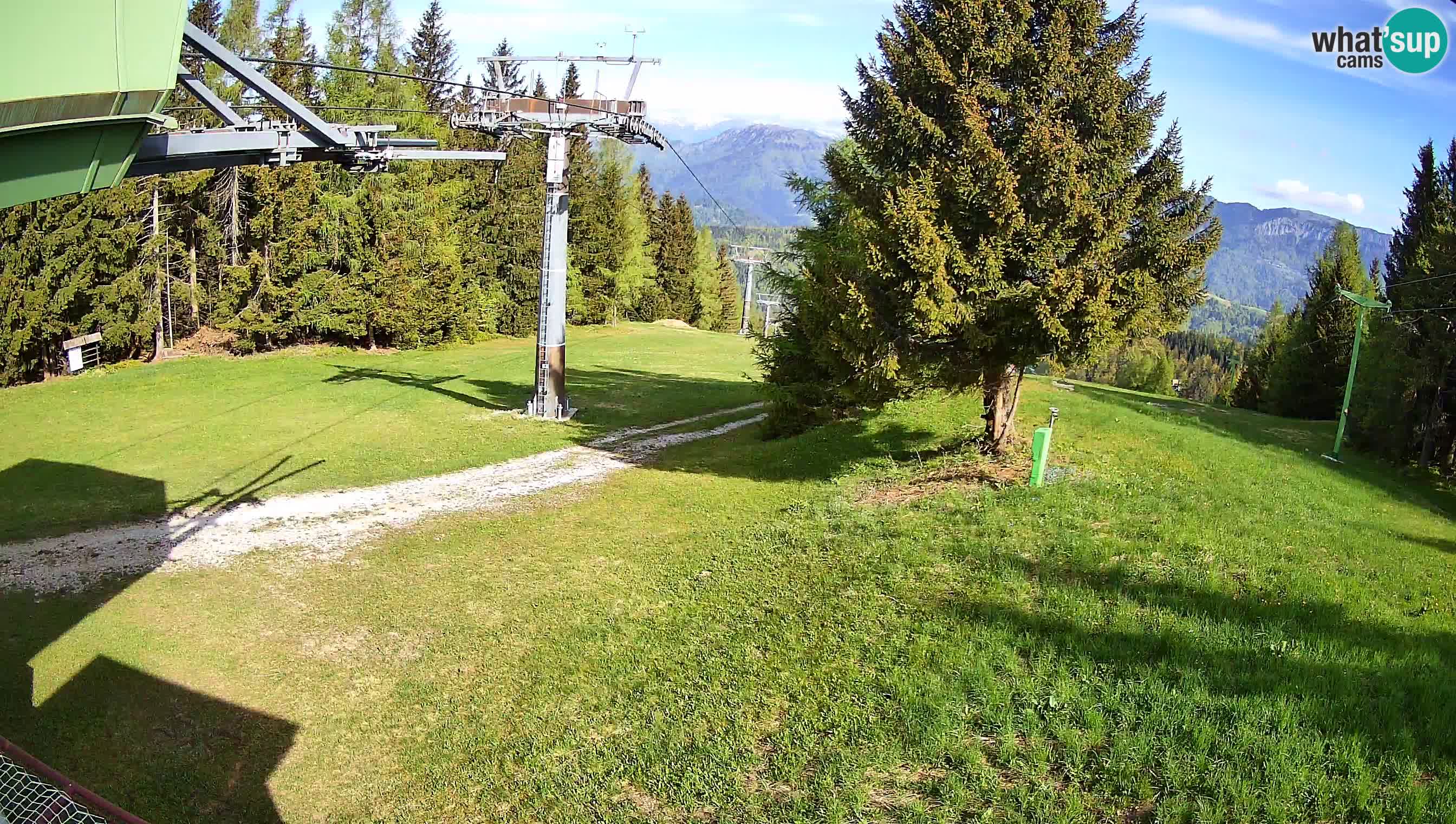 Centre de ski de Cerkno webcam Lom – Slovénie