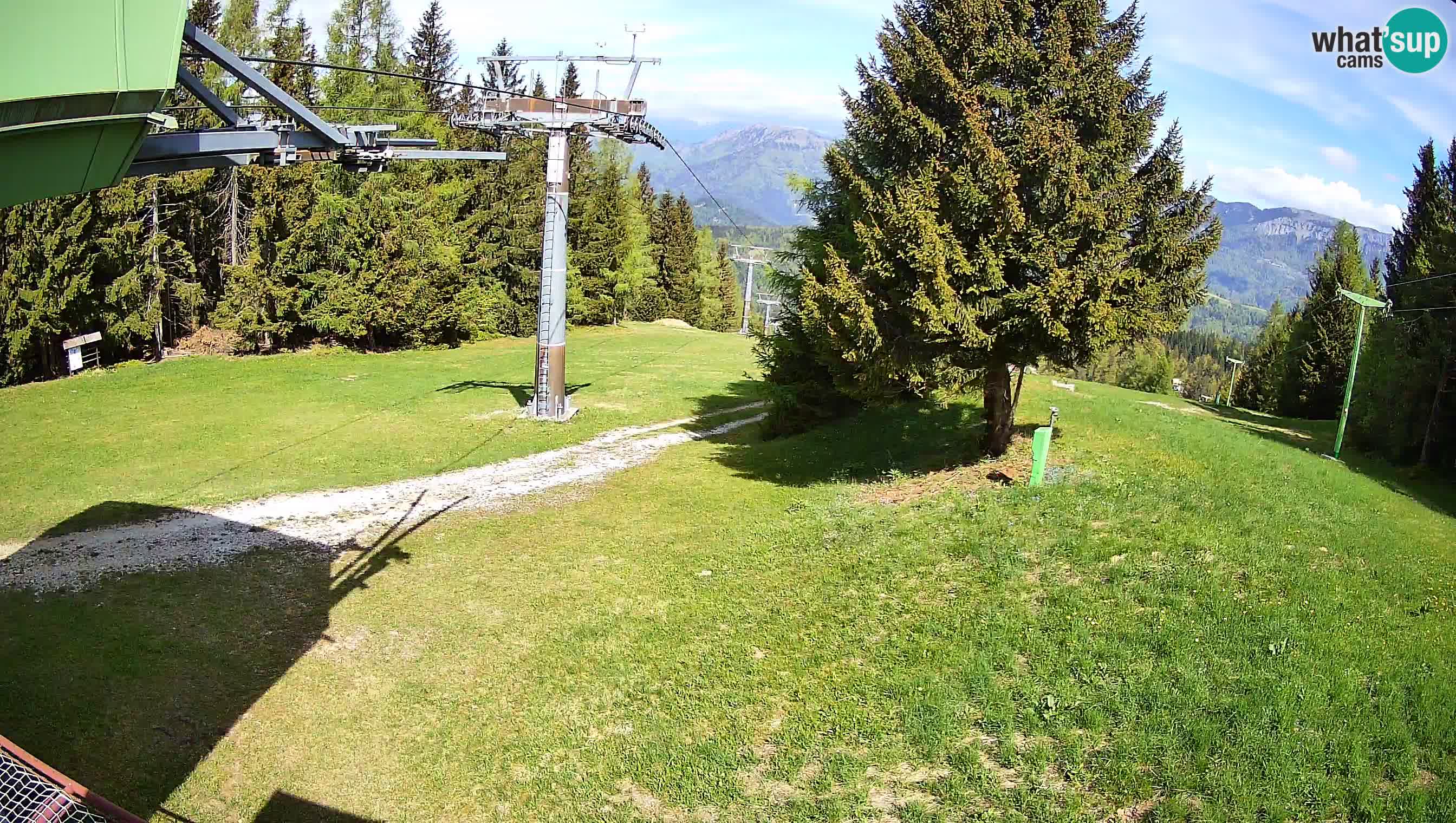 Skizentrum webcam Cerkno Lom – Slowenien