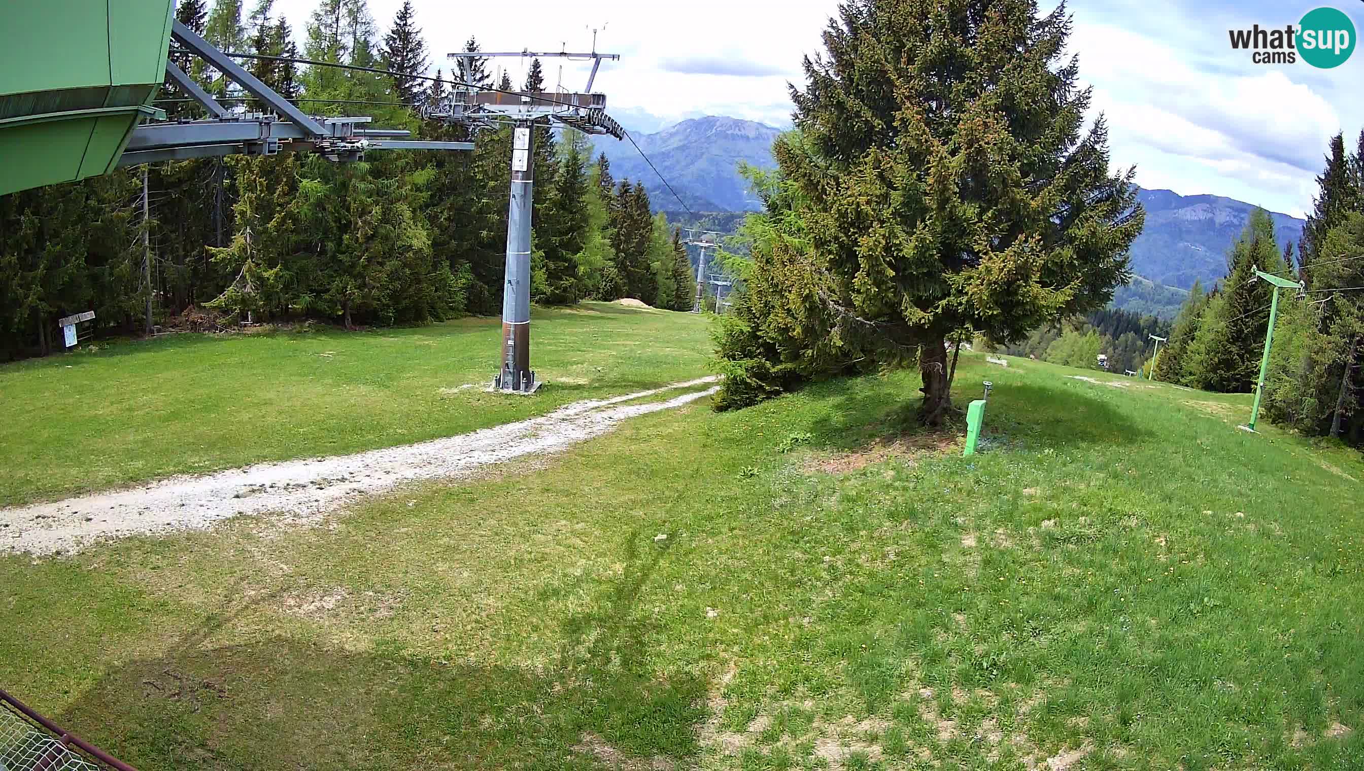 Cámara en vivo Estación de esquí de Cerkno Lom – Eslovenia
