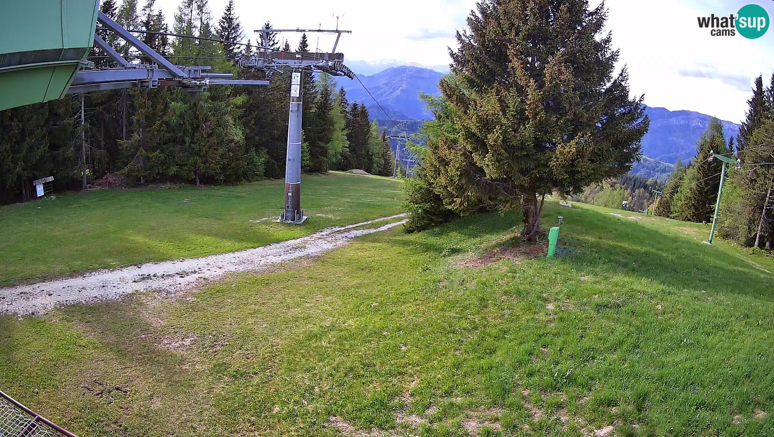 Centre de ski de Cerkno webcam Lom – Slovénie