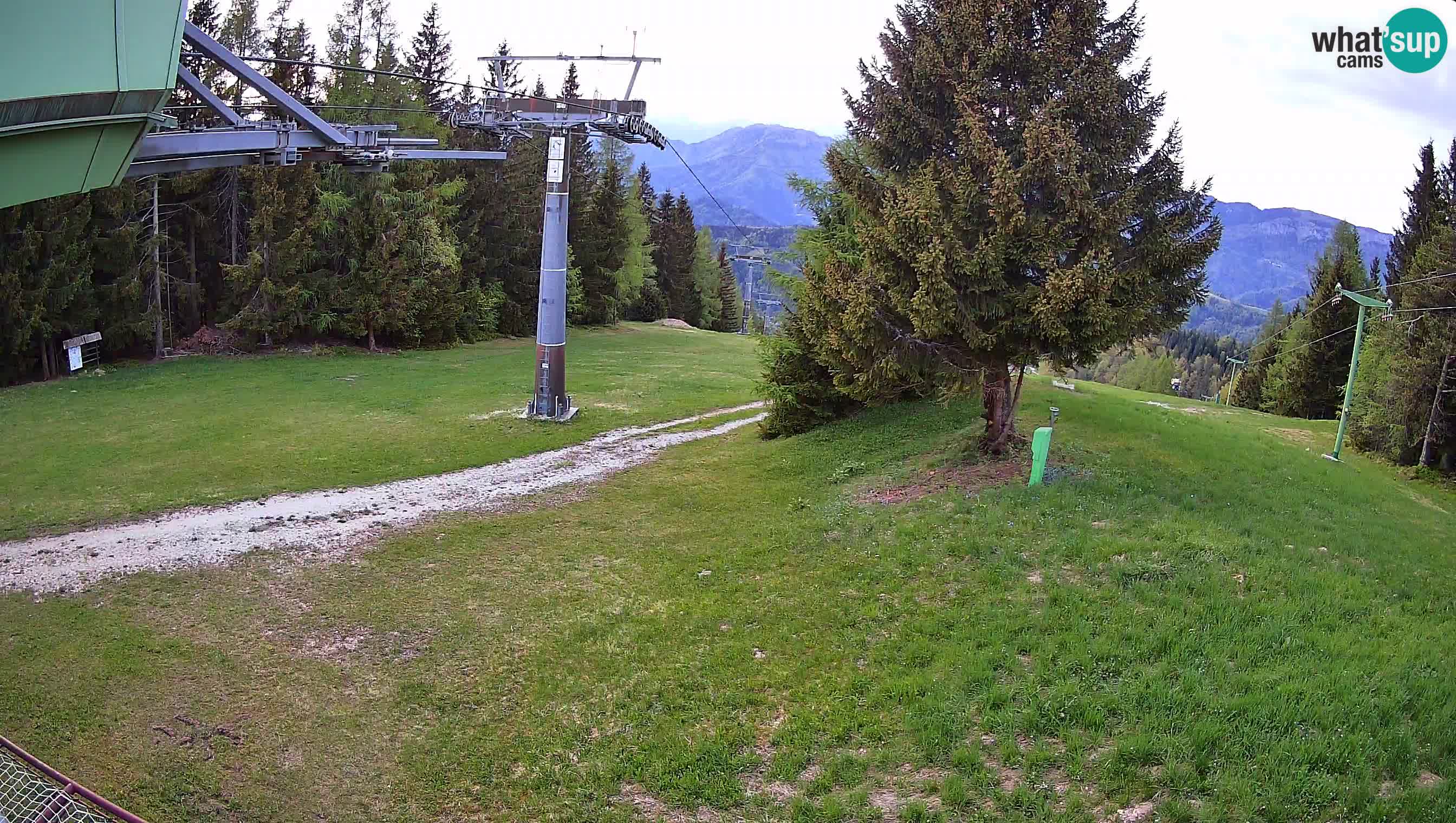 Centre de ski de Cerkno webcam Lom – Slovénie