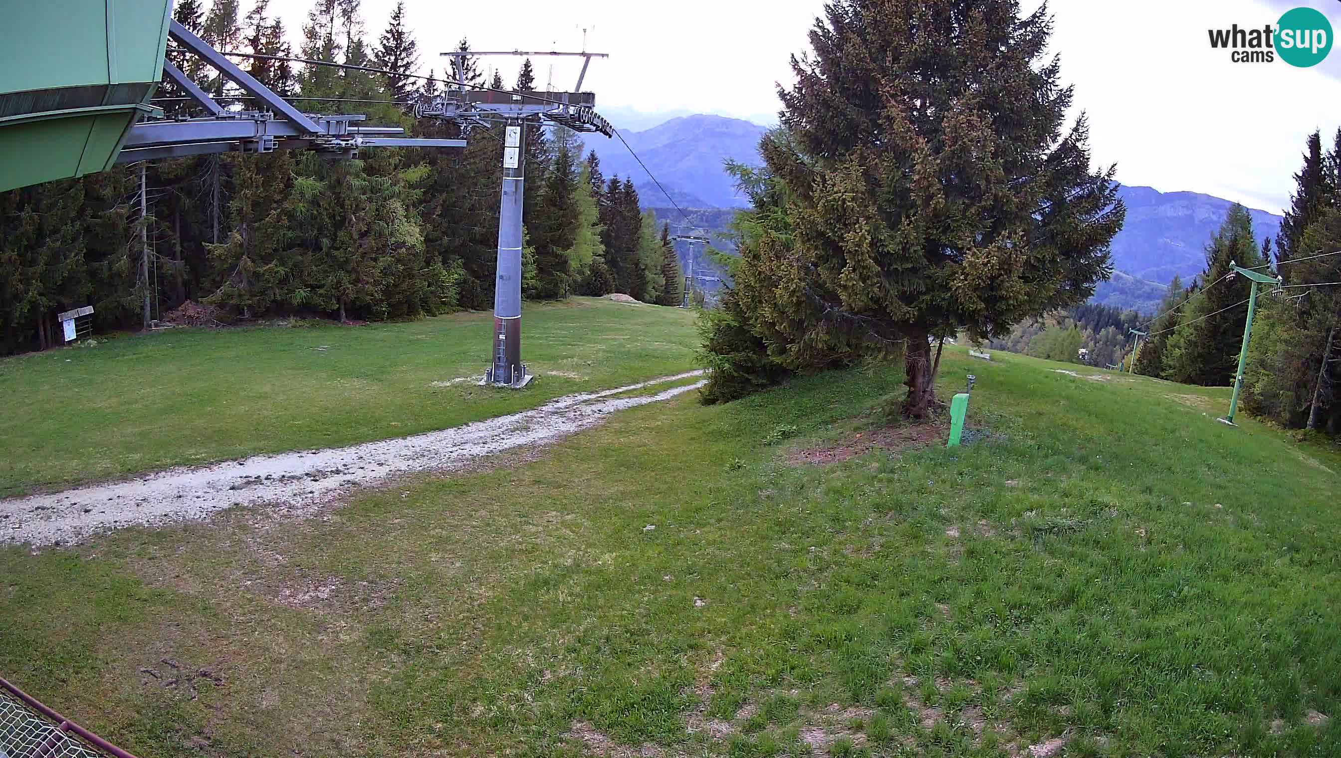 Centre de ski de Cerkno webcam Lom – Slovénie
