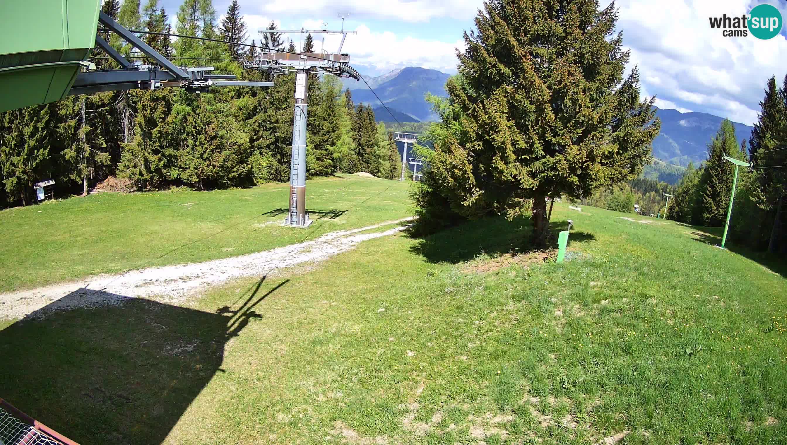 Centre de ski de Cerkno webcam Lom – Slovénie
