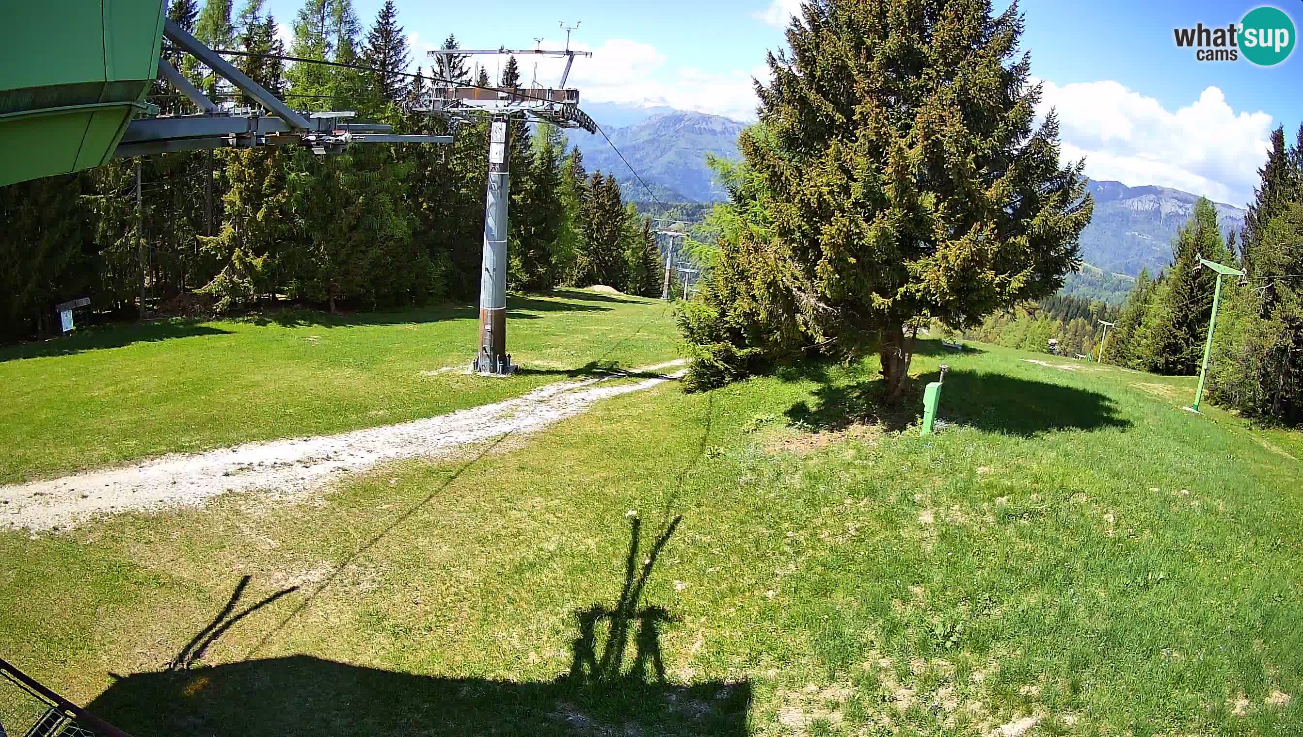 Skijalište Cerkno web kamera Lom – Slovenija