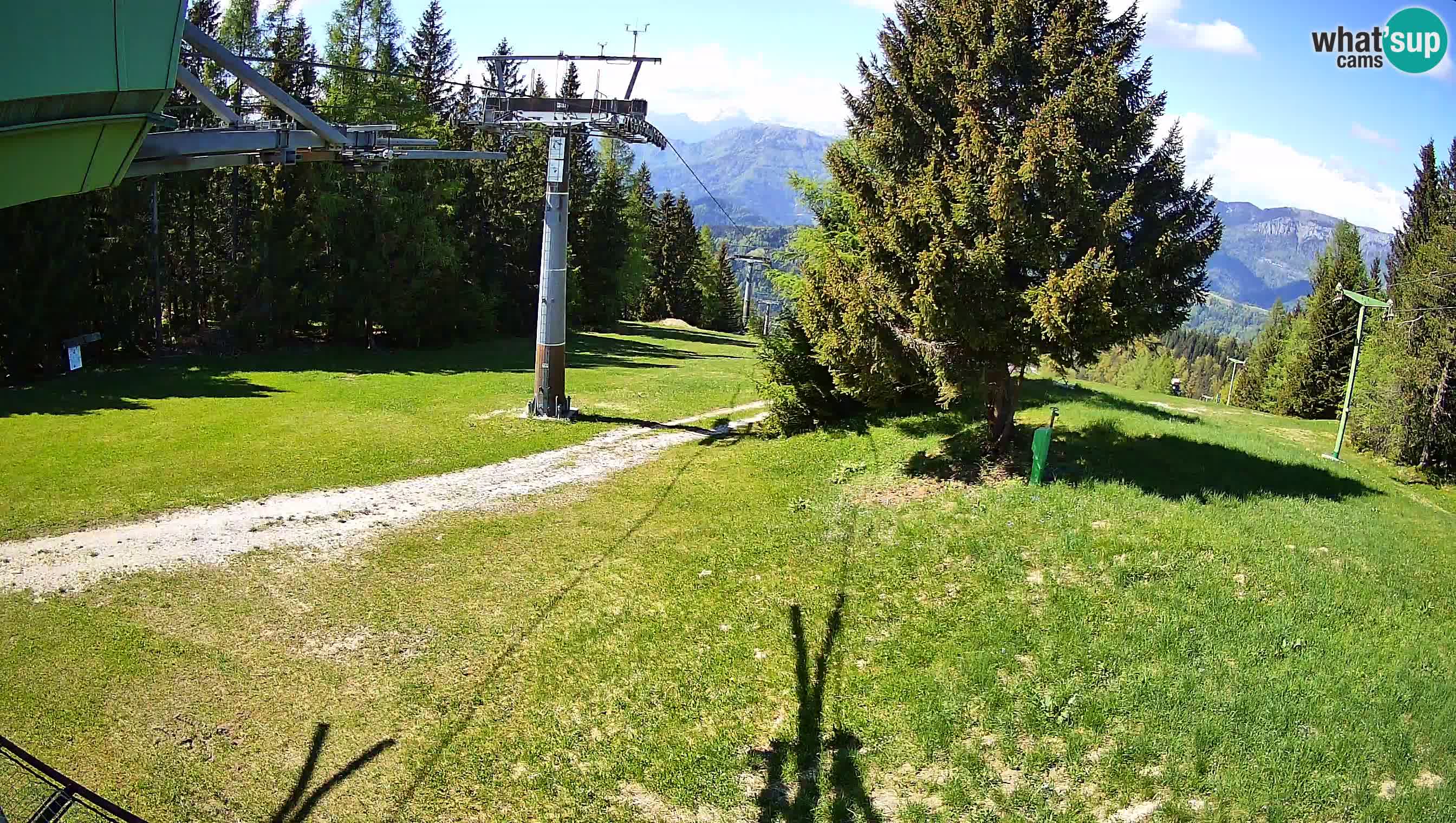 Skijalište Cerkno web kamera Lom – Slovenija