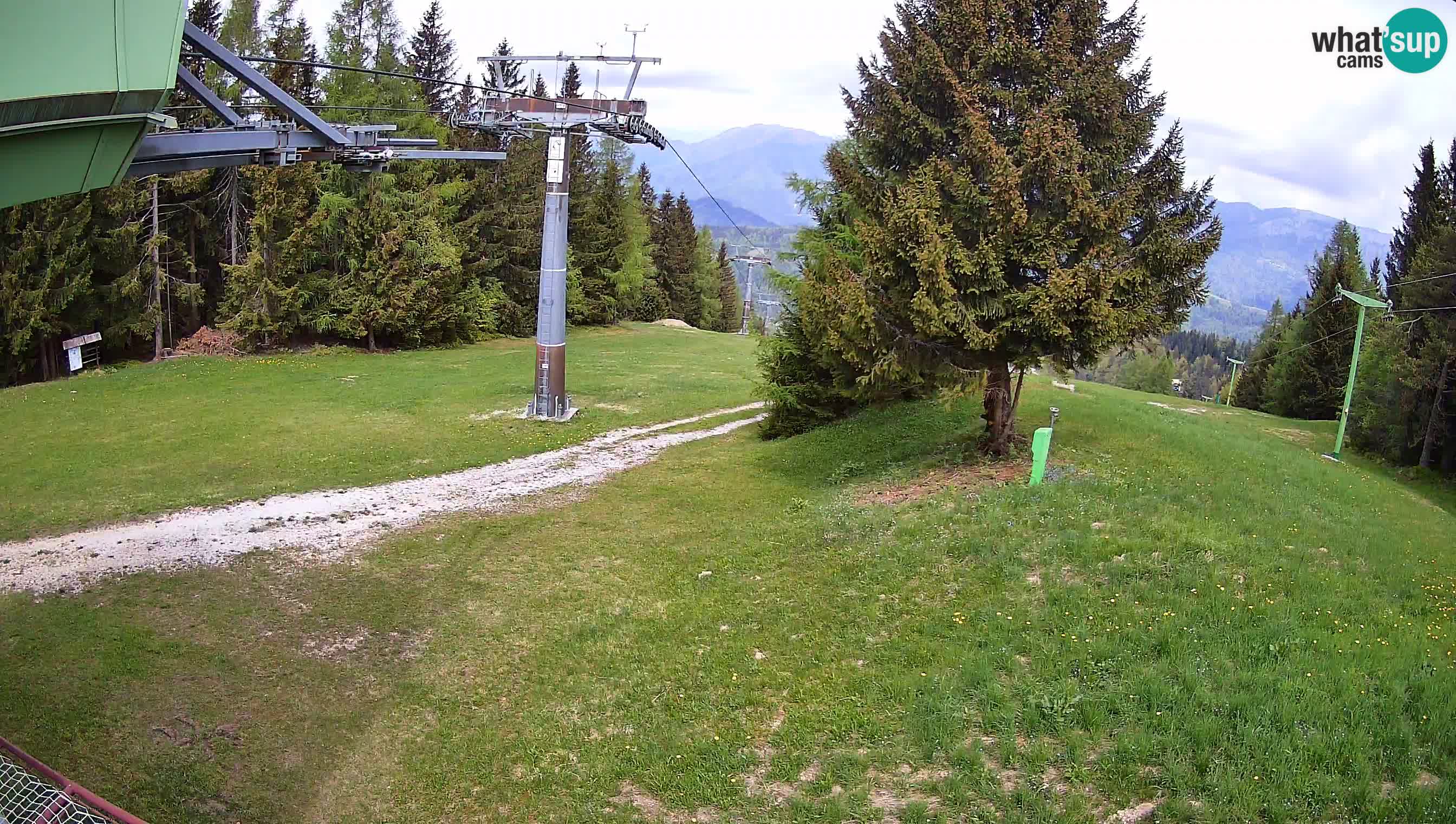 Cámara en vivo Estación de esquí de Cerkno Lom – Eslovenia