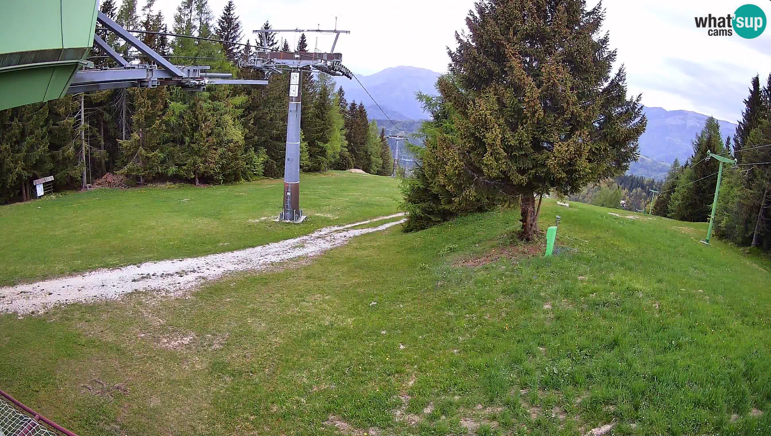 Skijalište Cerkno web kamera Lom – Slovenija