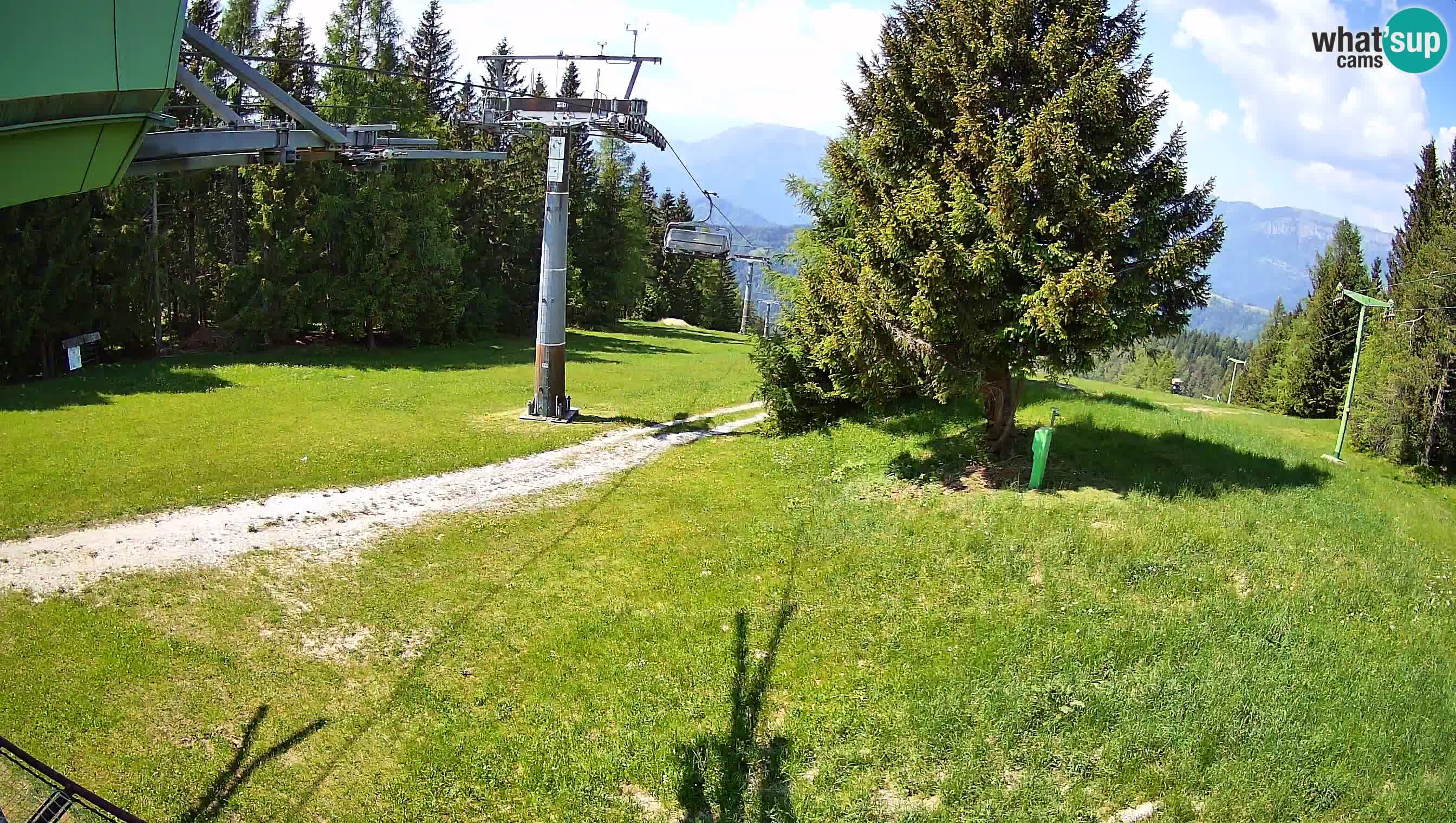 Centre de ski de Cerkno webcam Lom – Slovénie