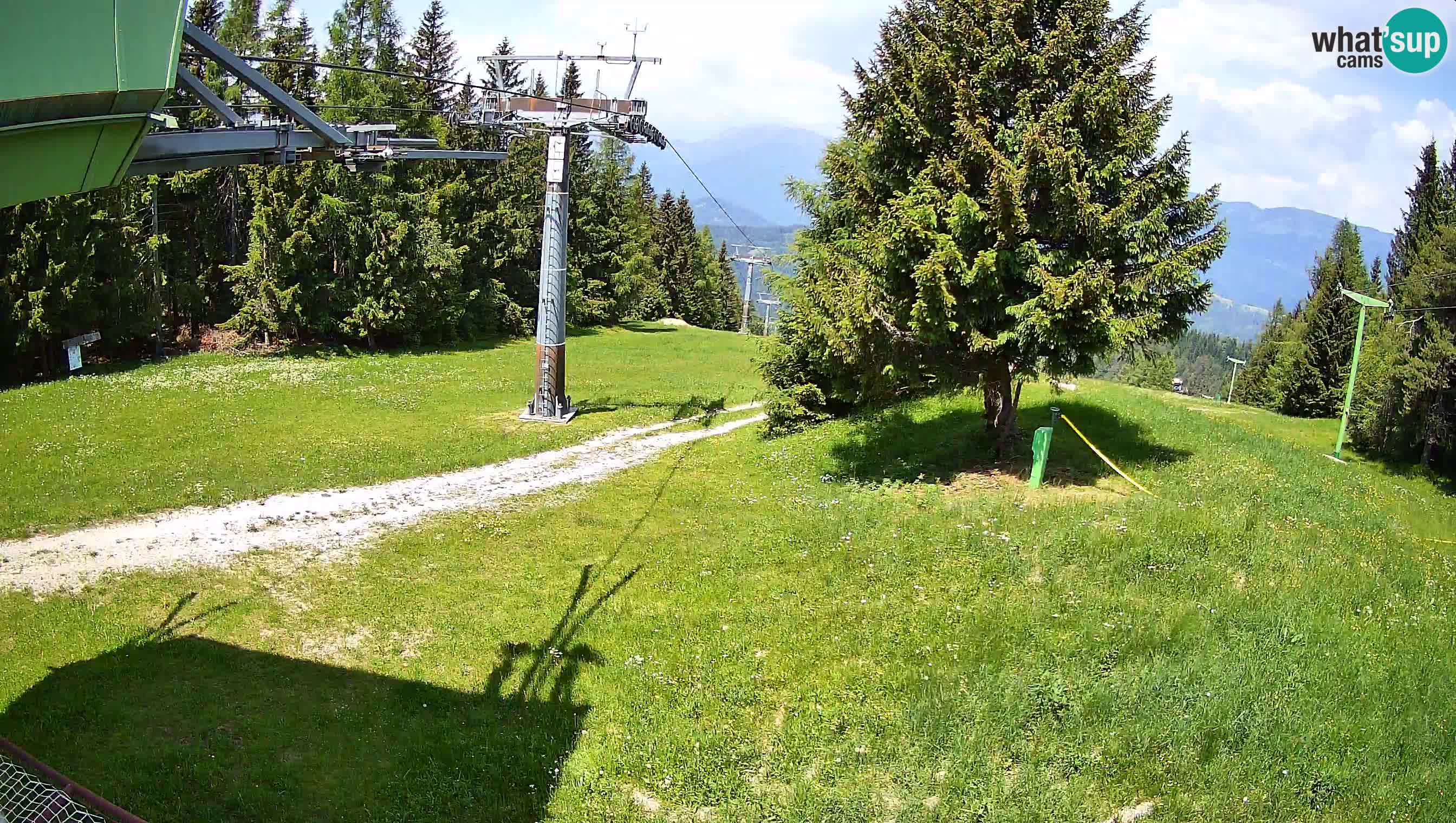 Skizentrum webcam Cerkno Lom – Slowenien