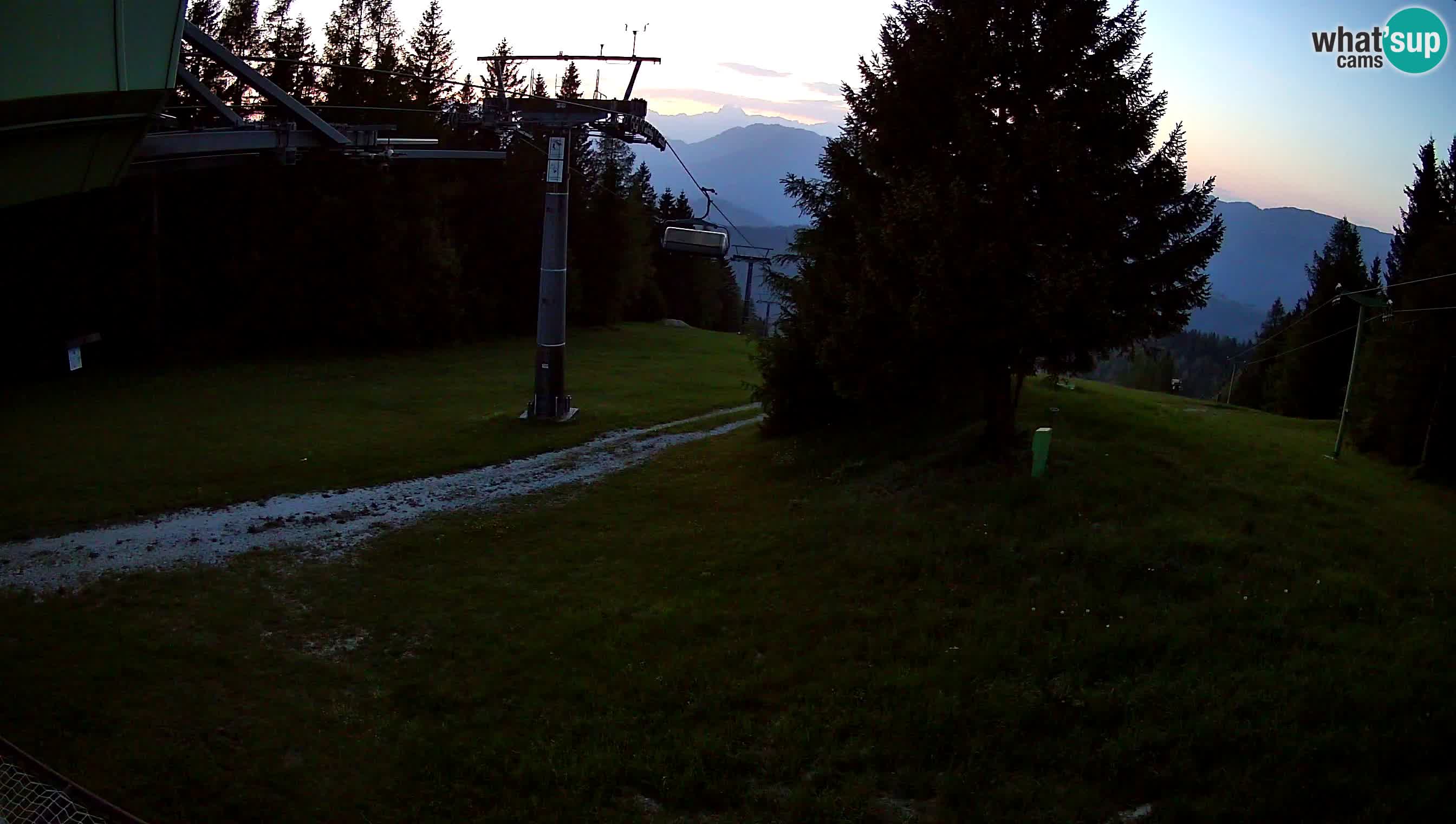 Centre de ski de Cerkno webcam Lom – Slovénie
