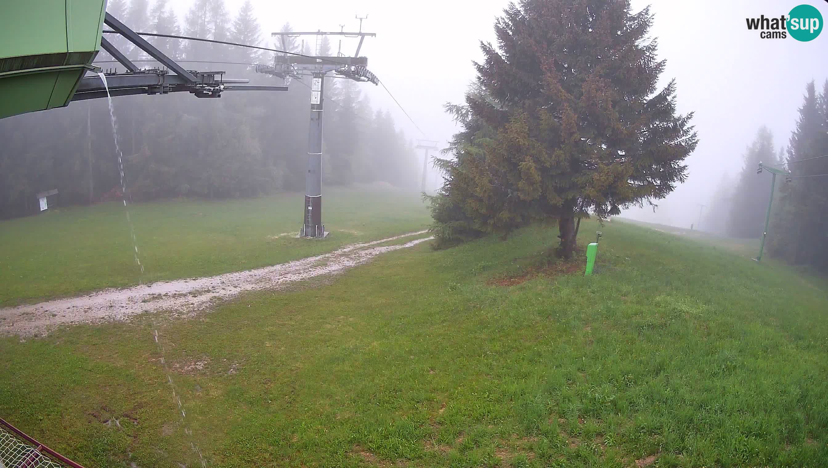 Skizentrum webcam Cerkno Lom – Slowenien