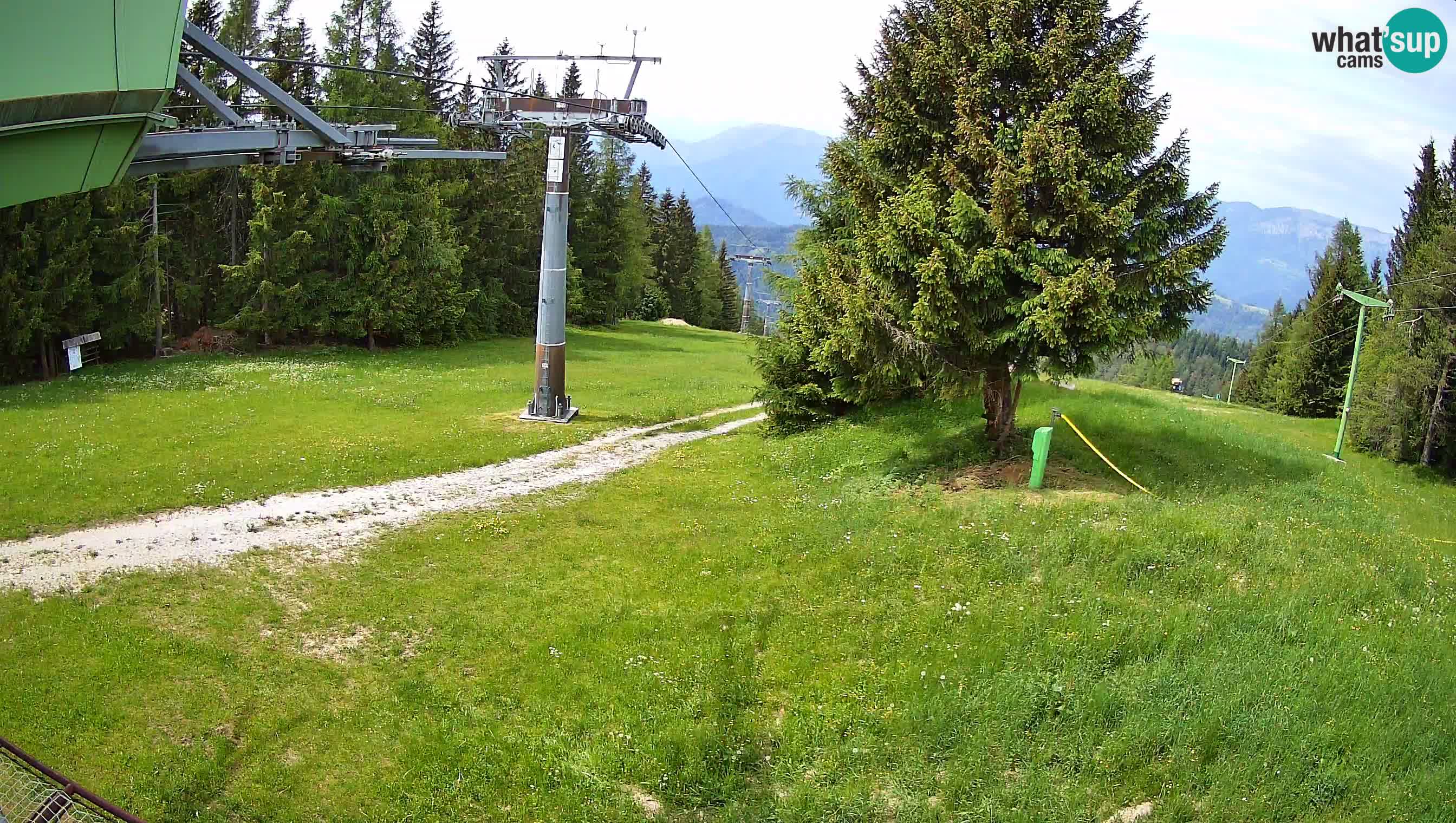 Skijalište Cerkno web kamera Lom – Slovenija