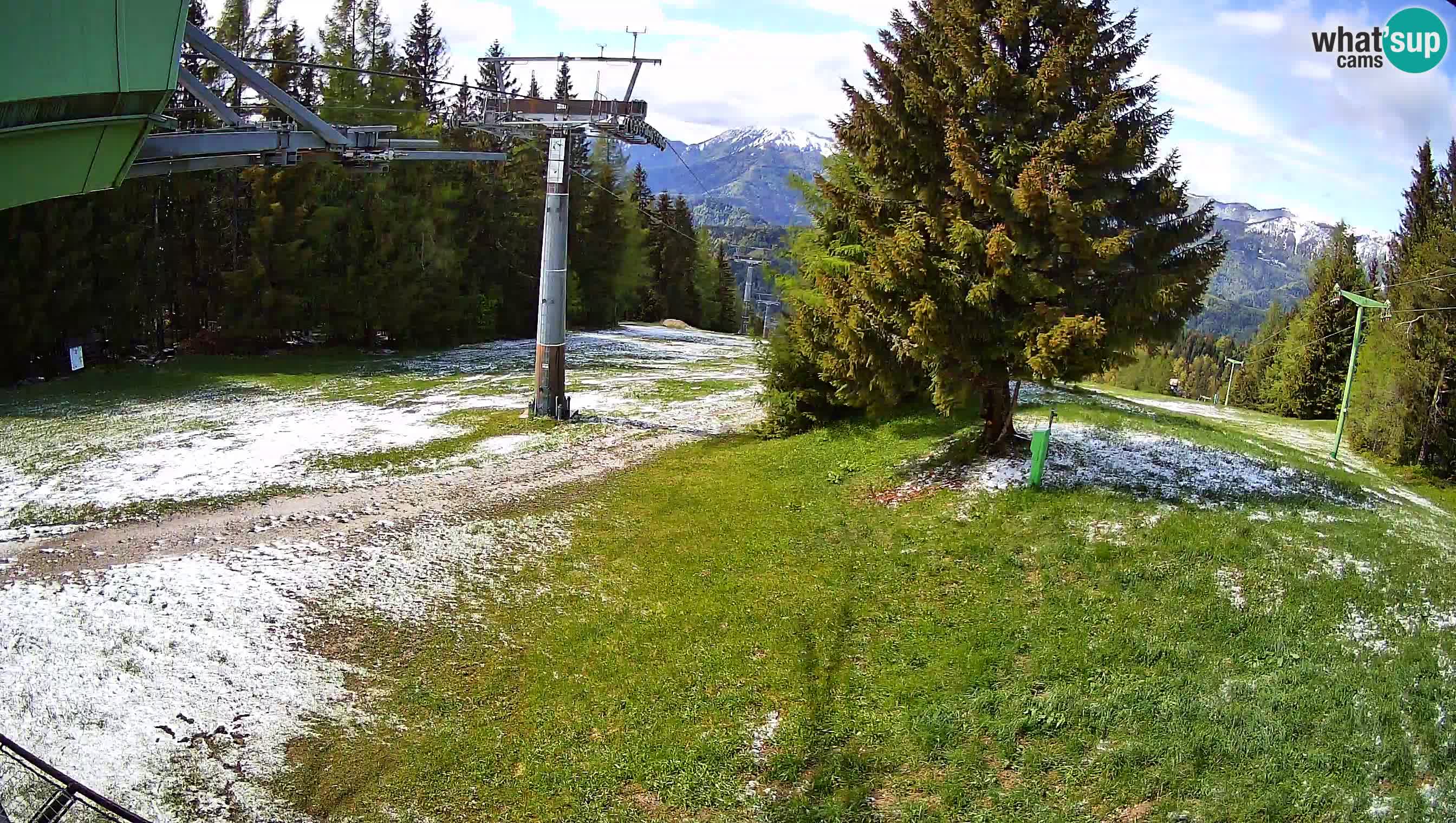Skijalište Cerkno web kamera Lom – Slovenija