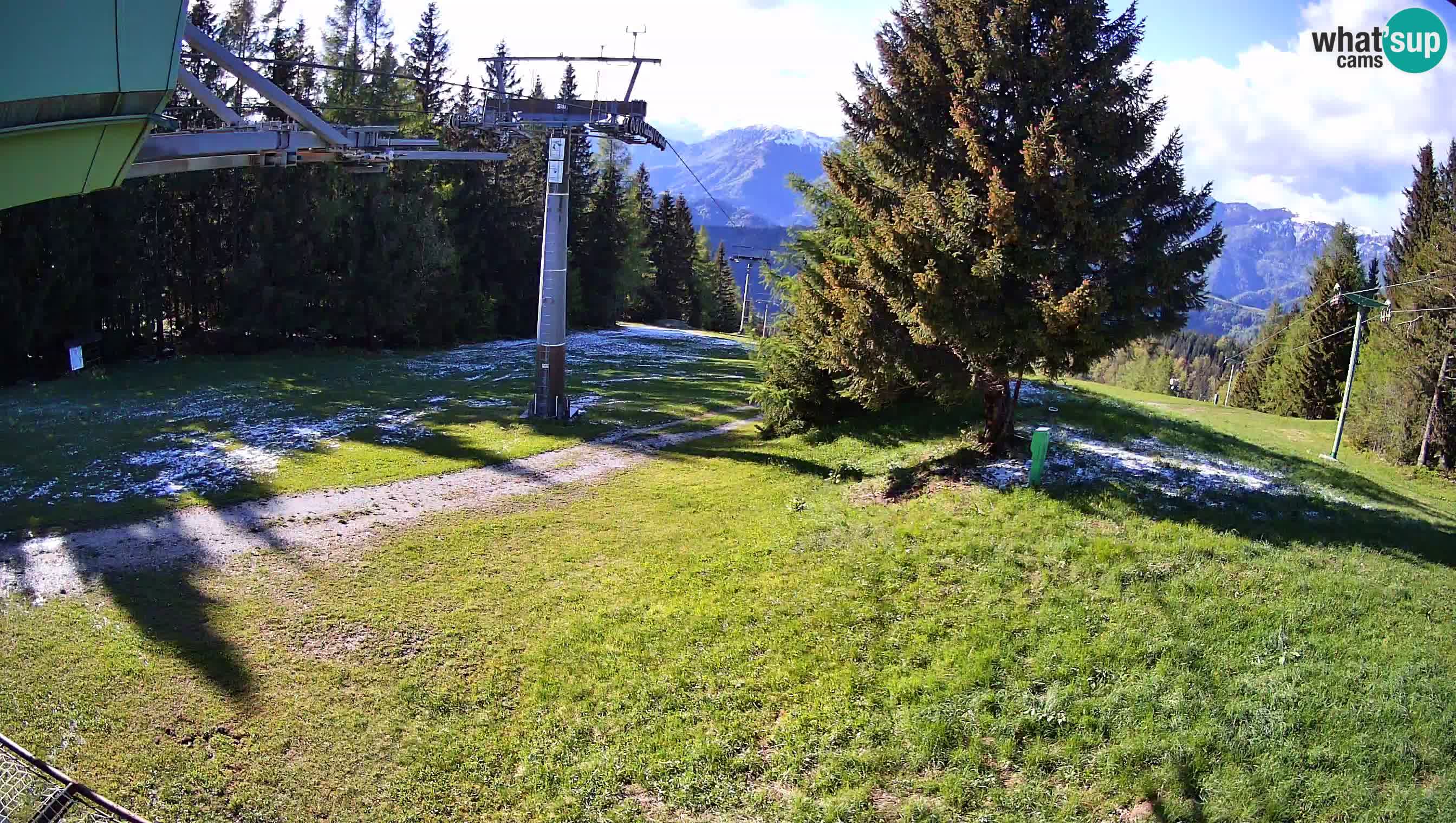 Centre de ski de Cerkno webcam Lom – Slovénie