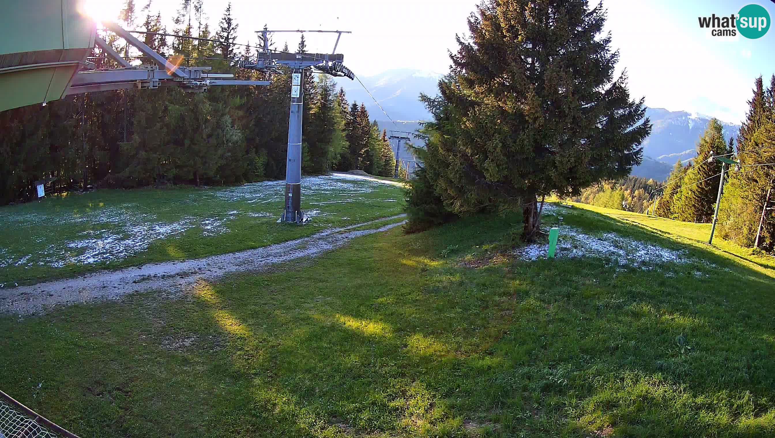 Centre de ski de Cerkno webcam Lom – Slovénie