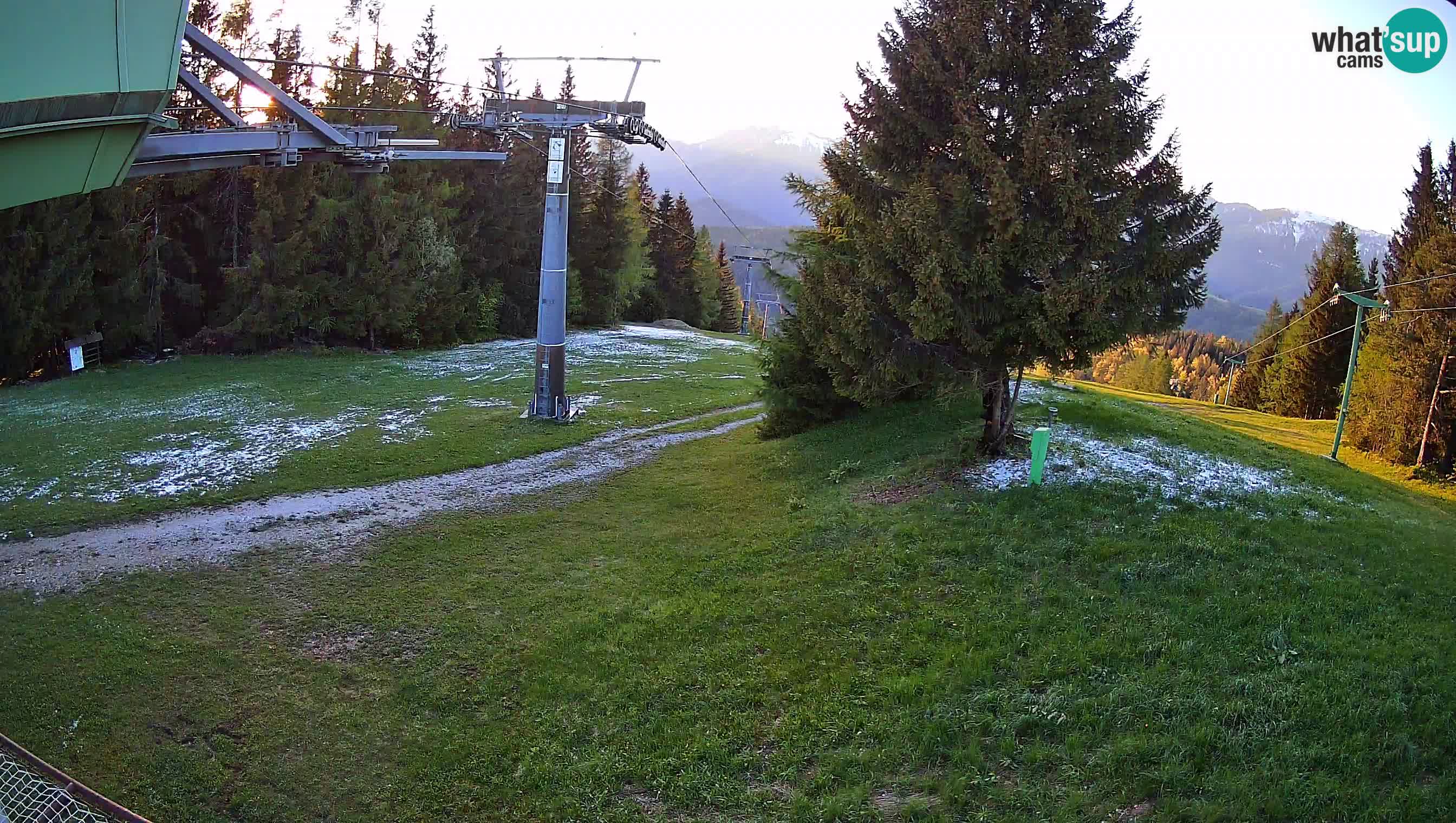 Cámara en vivo Estación de esquí de Cerkno Lom – Eslovenia