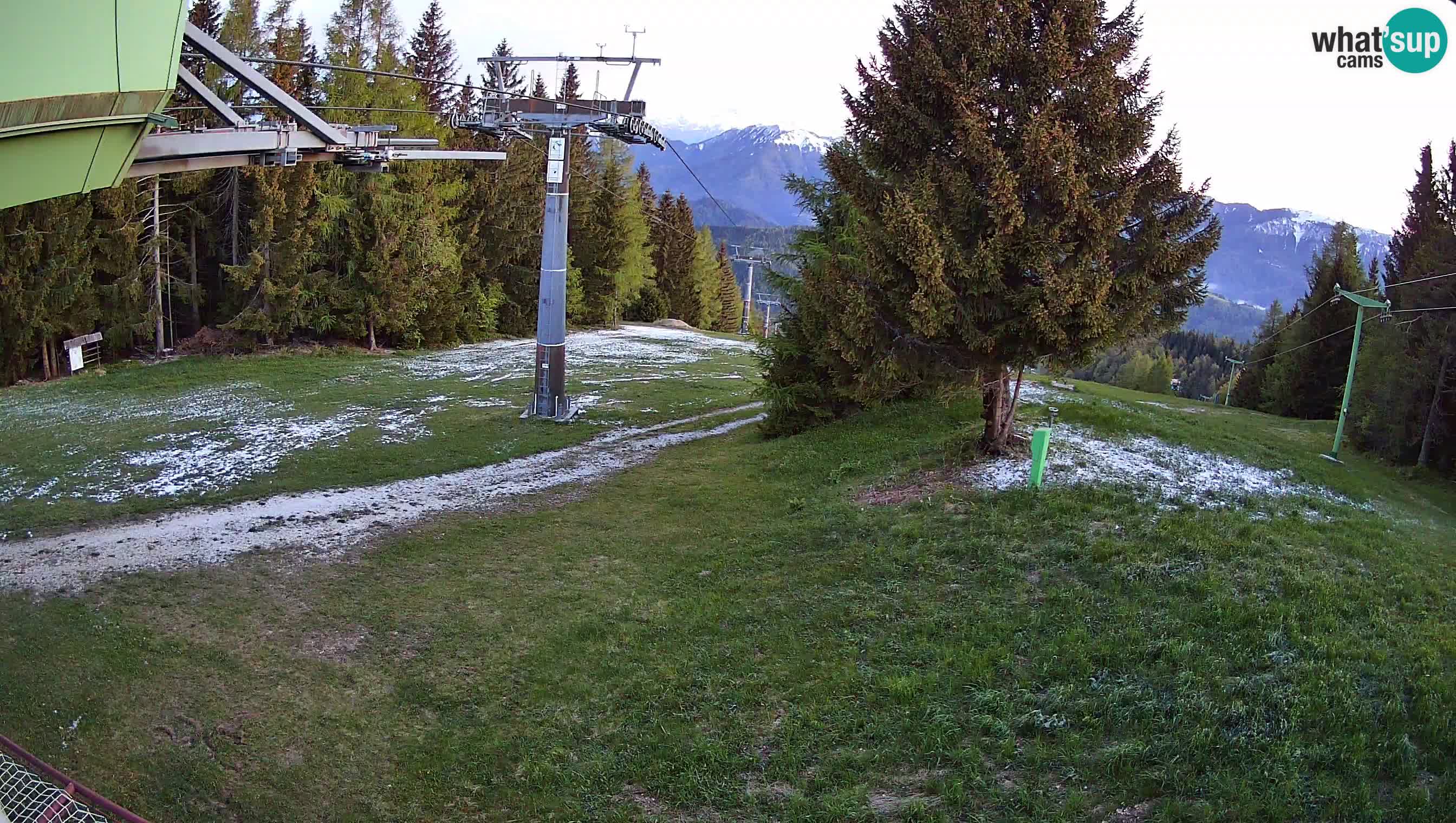 Centre de ski de Cerkno webcam Lom – Slovénie
