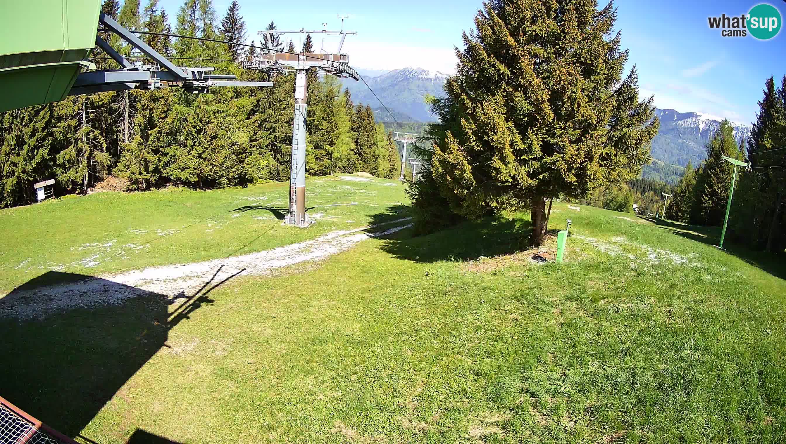 Skijalište Cerkno web kamera Lom – Slovenija