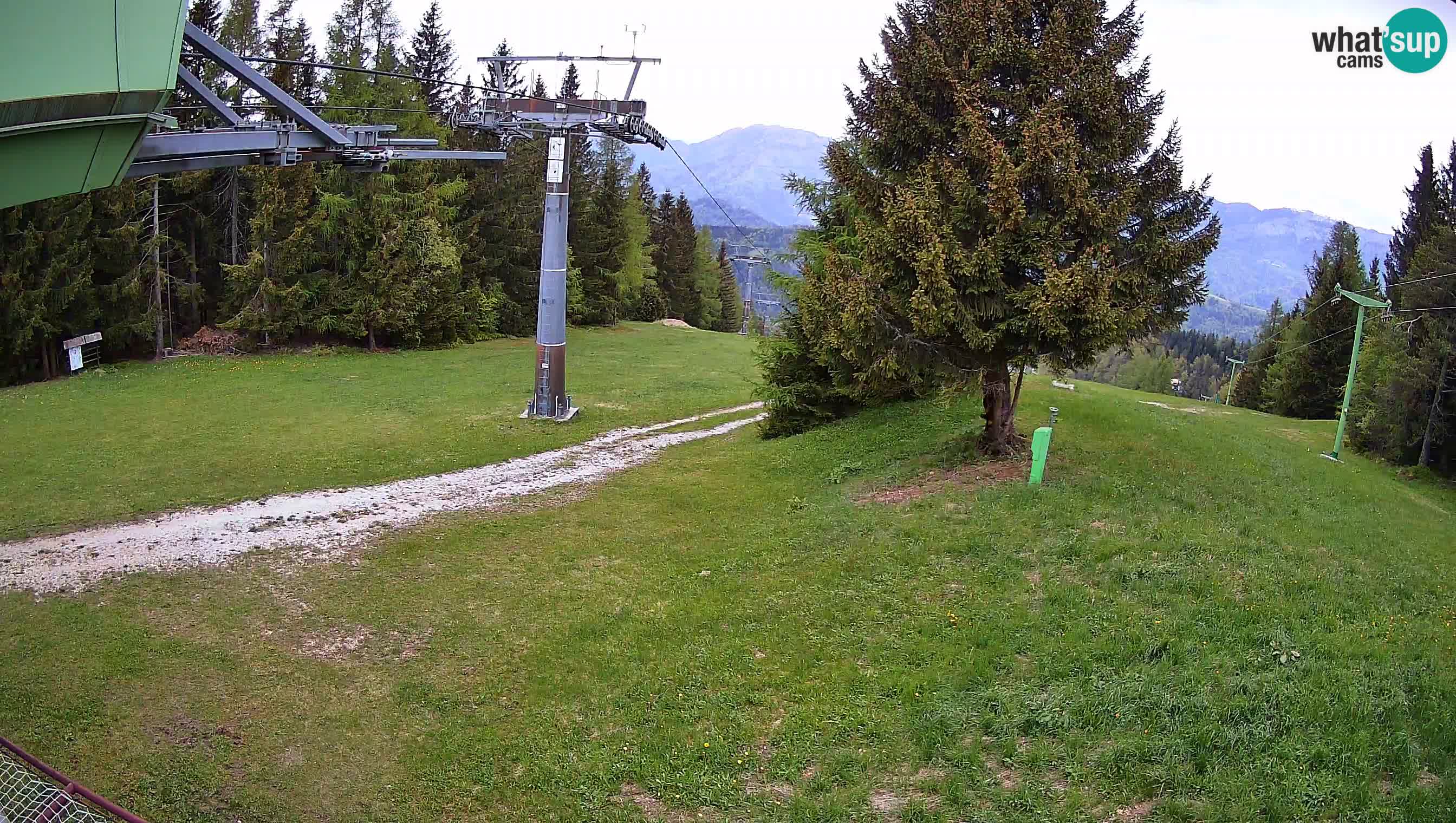 Centre de ski de Cerkno webcam Lom – Slovénie