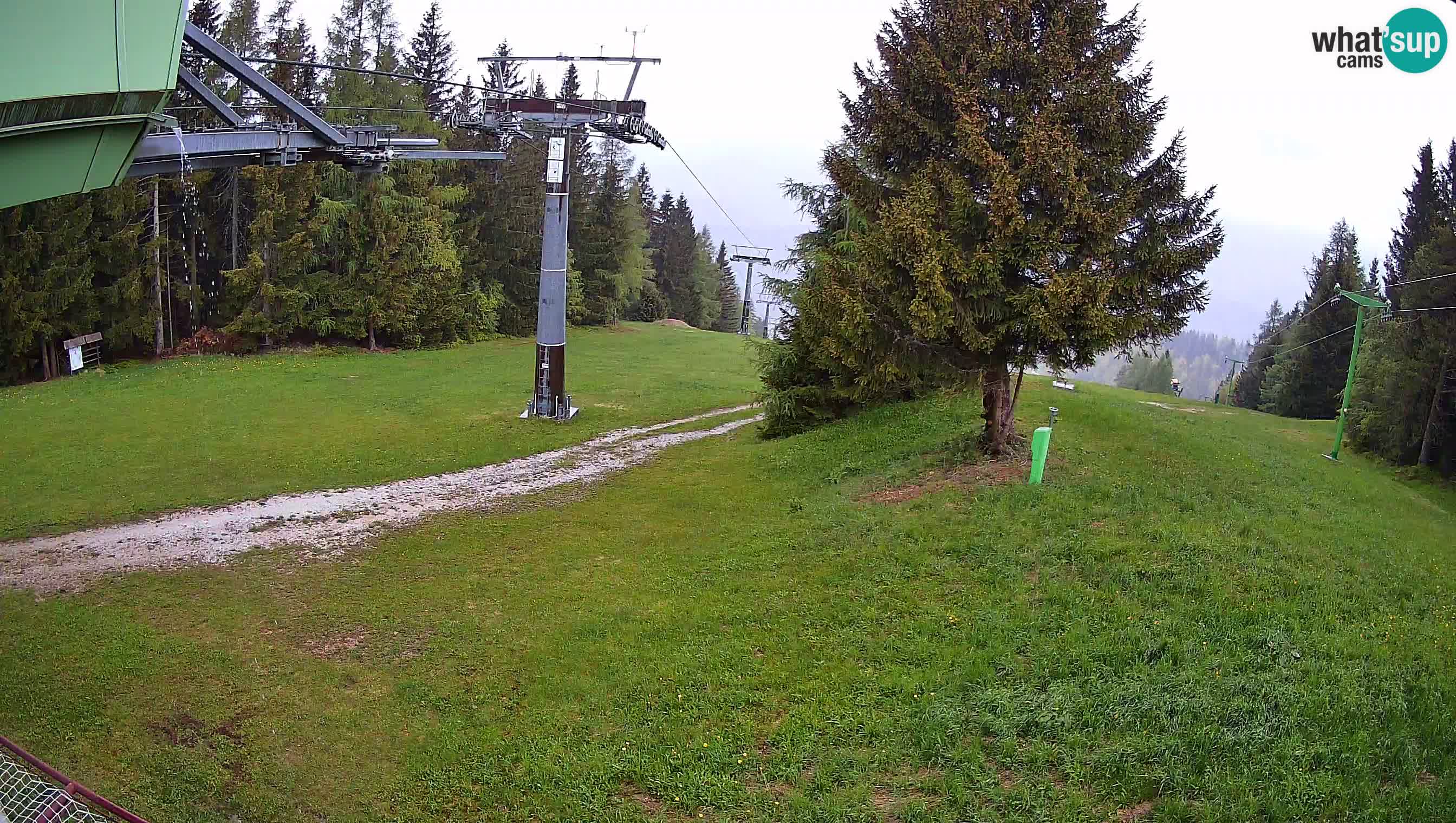Centre de ski de Cerkno webcam Lom – Slovénie