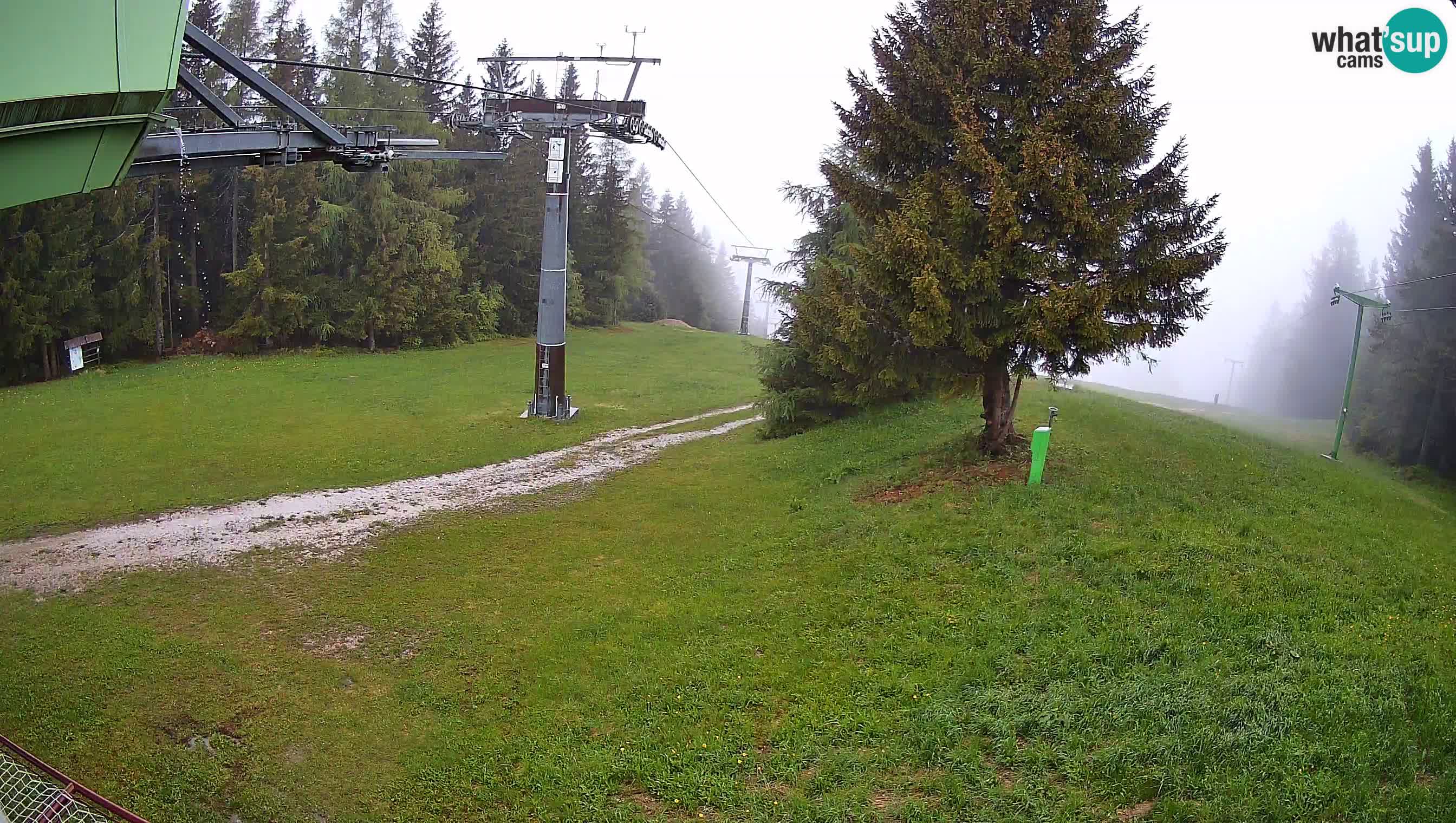 Skijalište Cerkno web kamera Lom – Slovenija