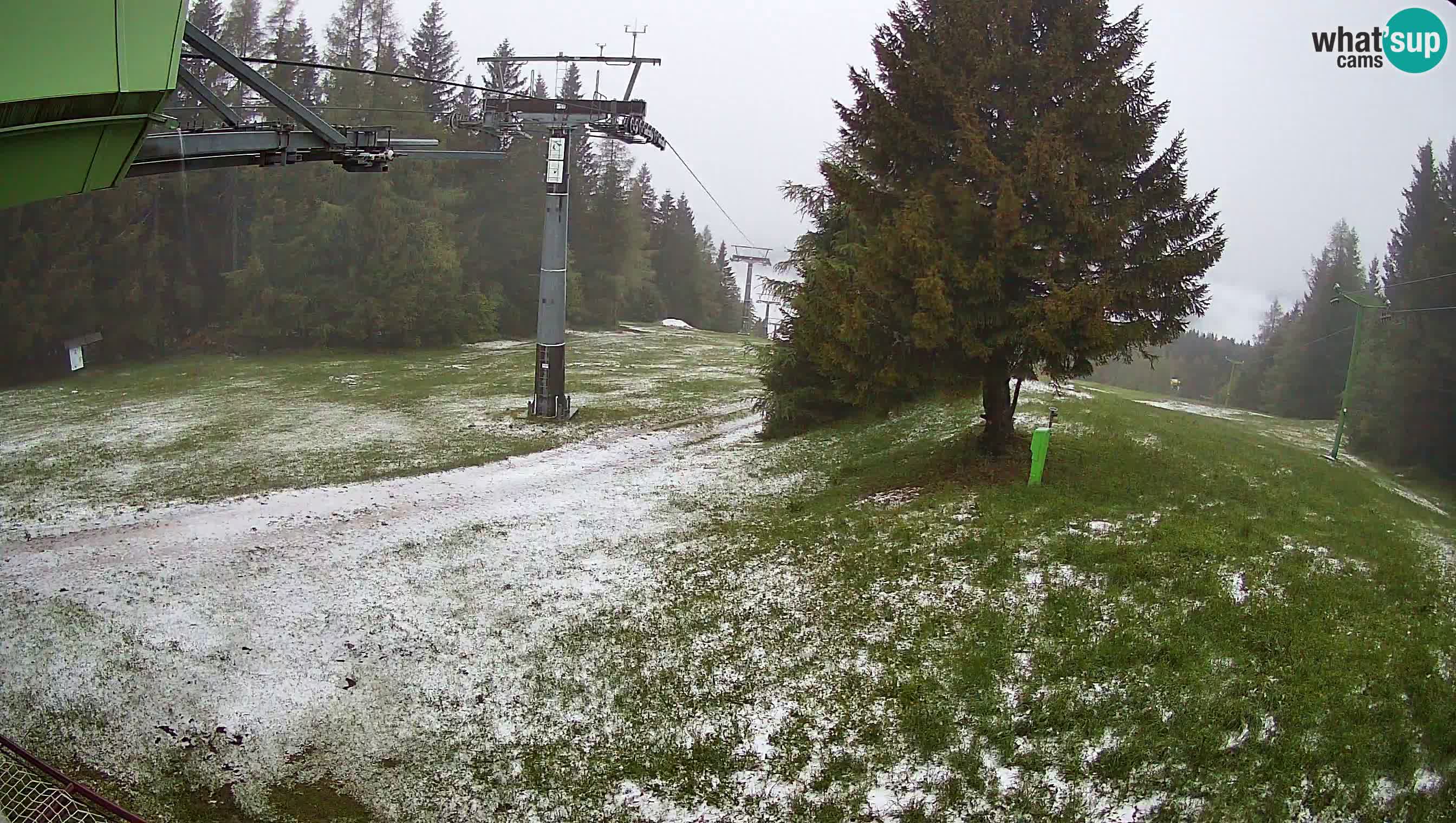 Skizentrum webcam Cerkno Lom – Slowenien