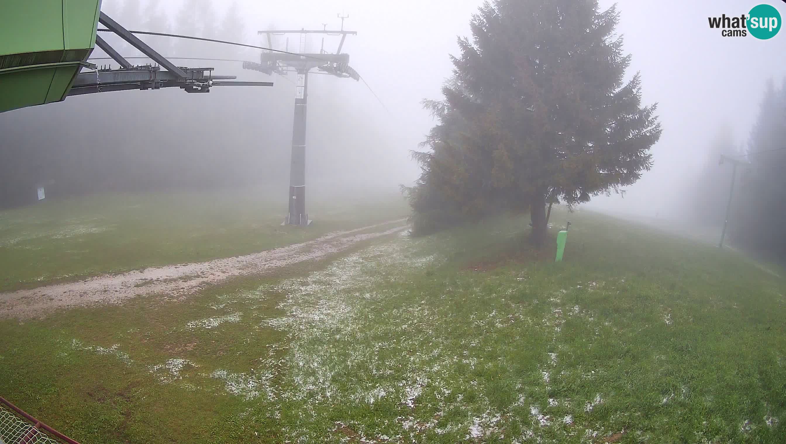 Cámara en vivo Estación de esquí de Cerkno Lom – Eslovenia