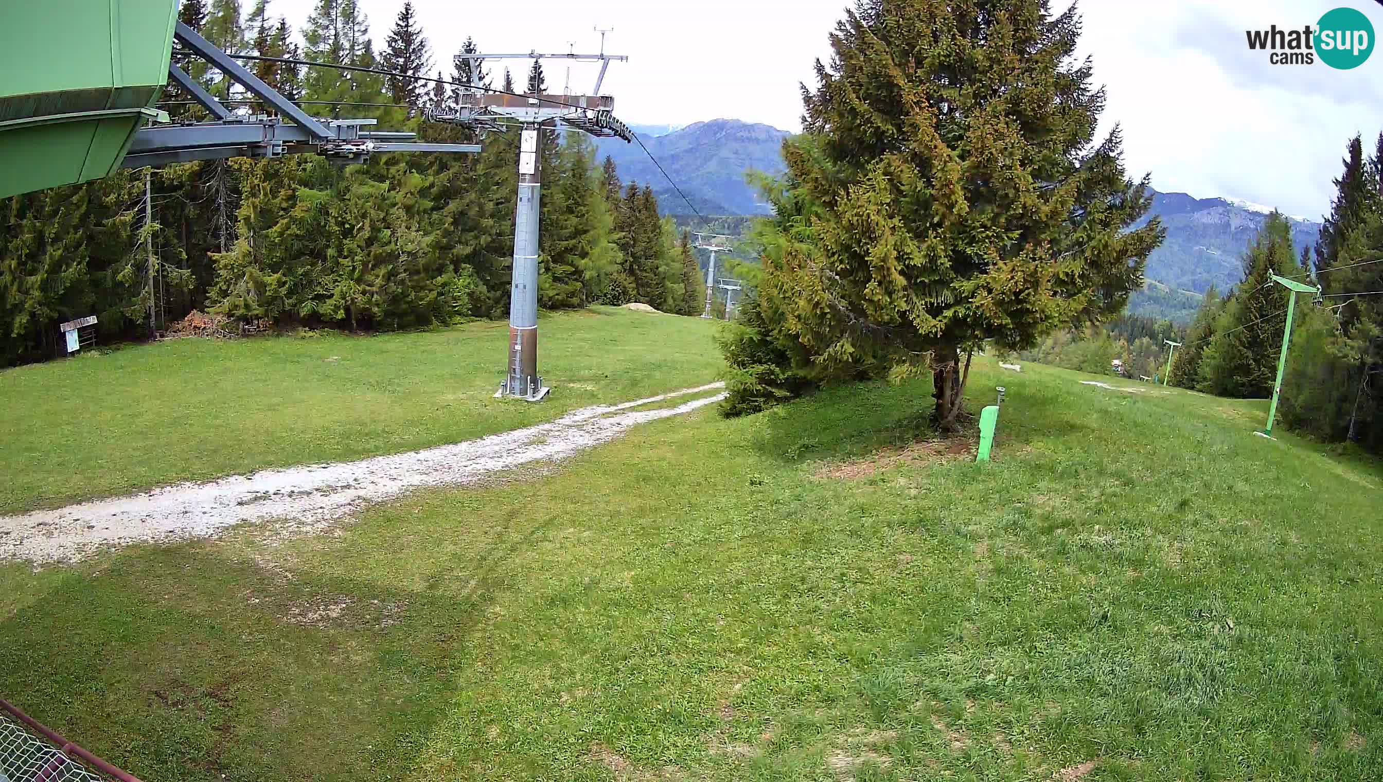Skizentrum webcam Cerkno Lom – Slowenien