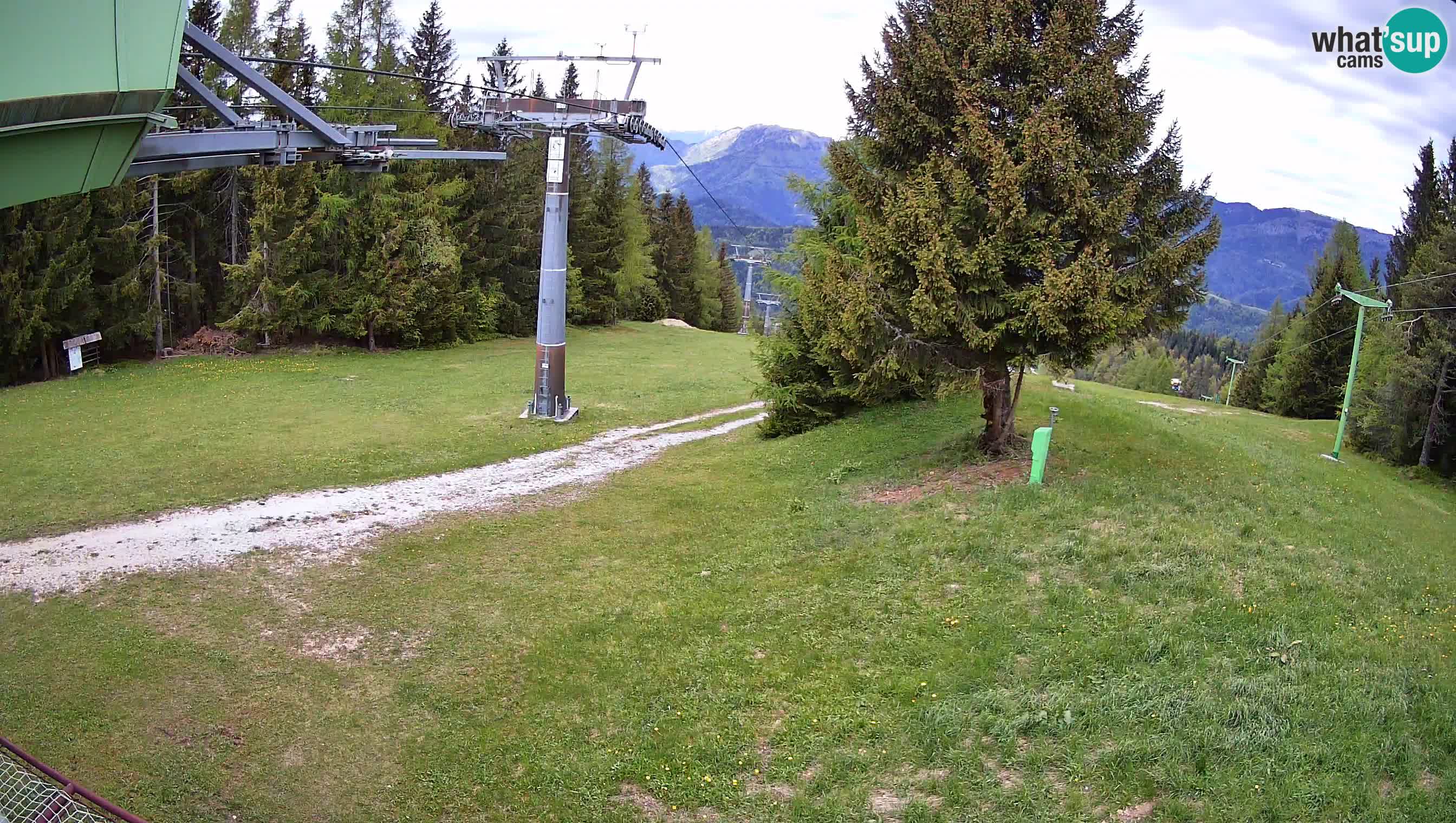 Centre de ski de Cerkno webcam Lom – Slovénie
