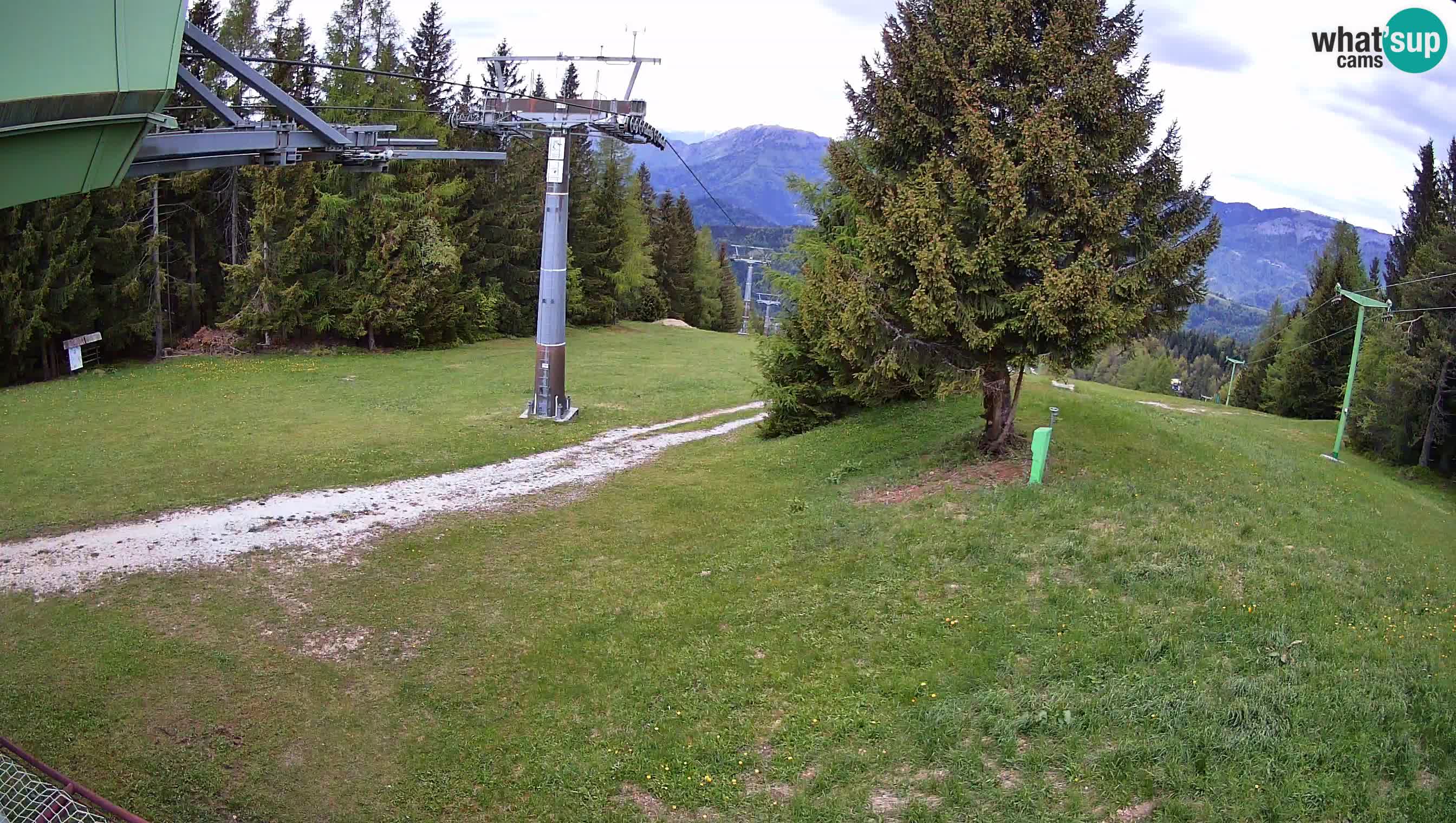 Centre de ski de Cerkno webcam Lom – Slovénie