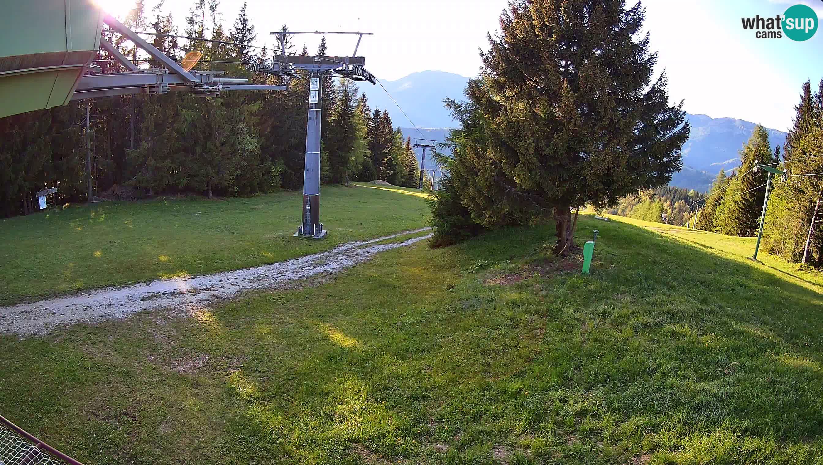 Skizentrum webcam Cerkno Lom – Slowenien