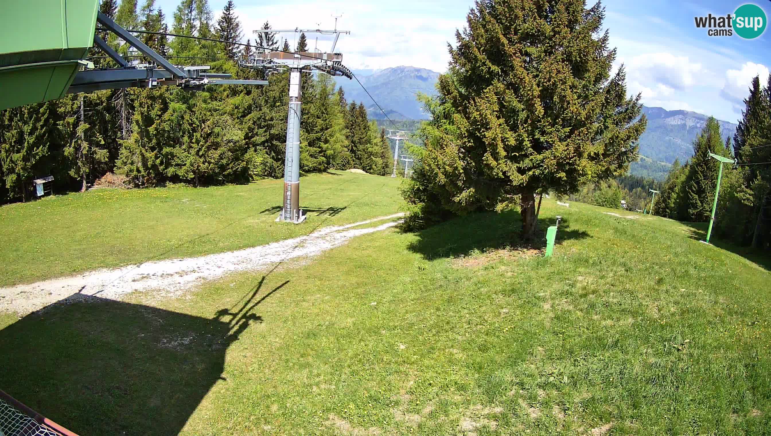 Centre de ski de Cerkno webcam Lom – Slovénie