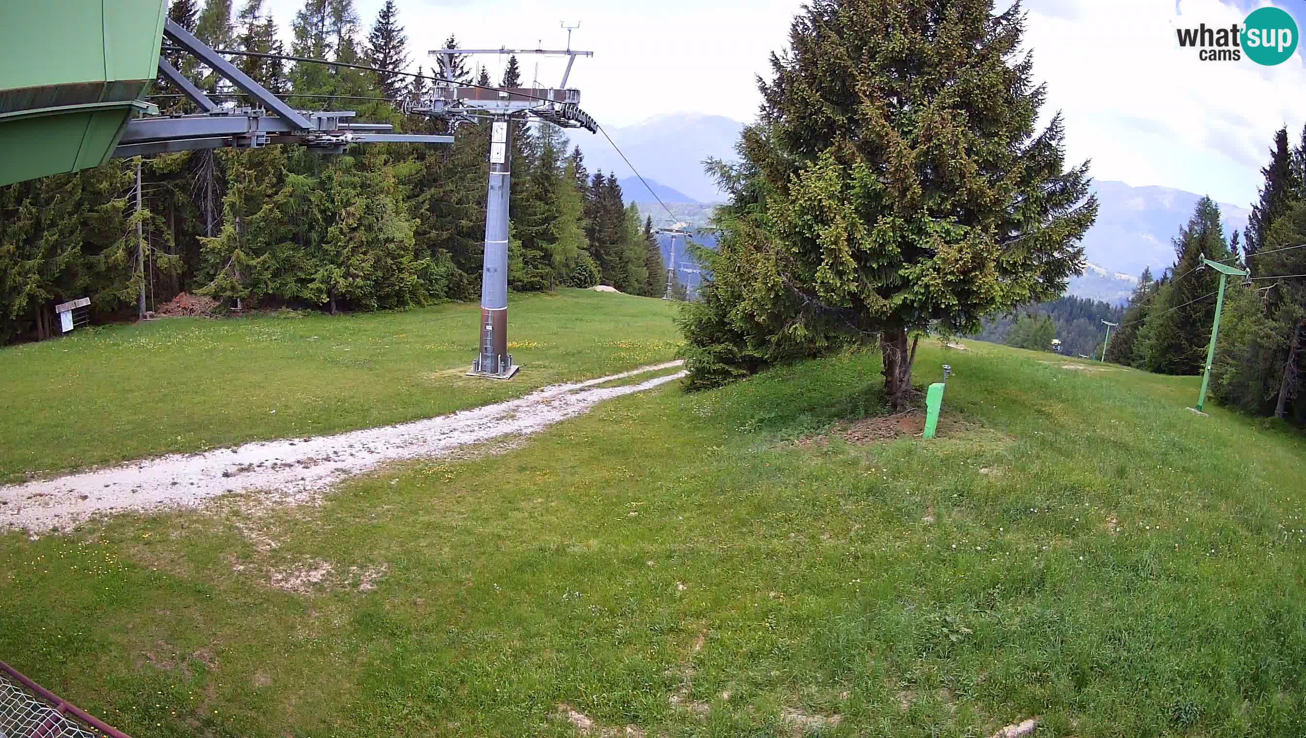 Skizentrum webcam Cerkno Lom – Slowenien