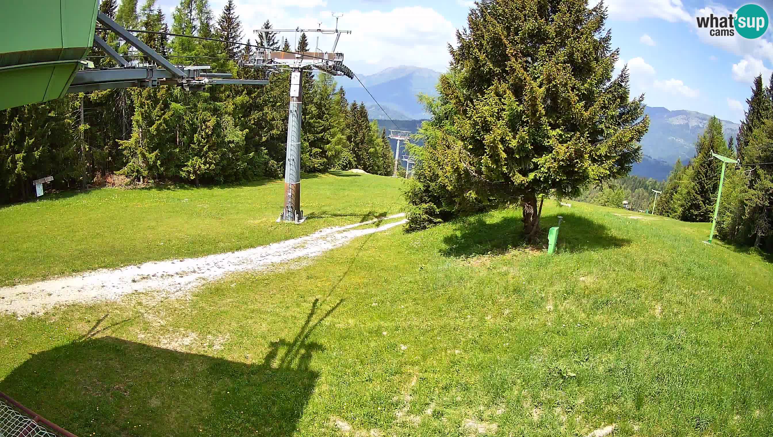 Centre de ski de Cerkno webcam Lom – Slovénie