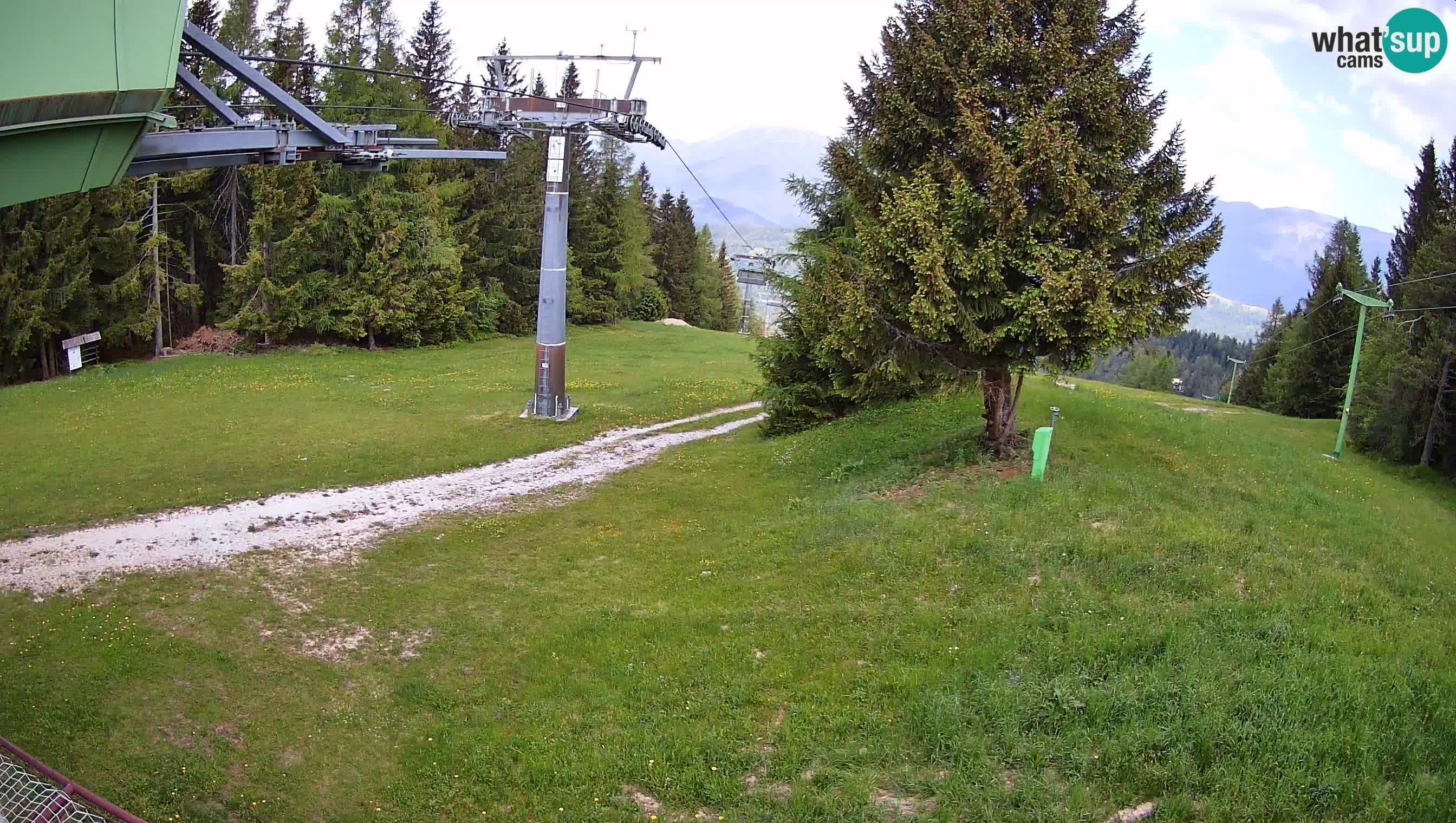 Cámara en vivo Estación de esquí de Cerkno Lom – Eslovenia