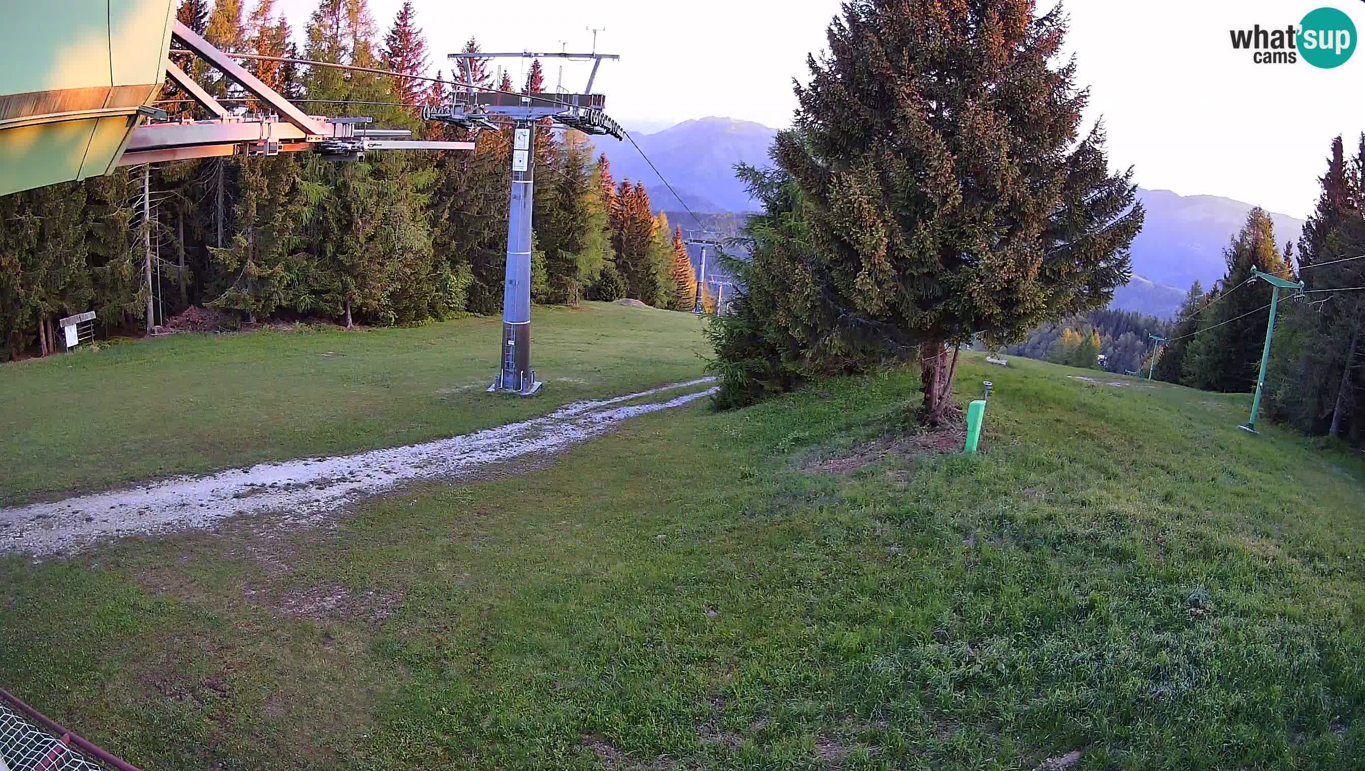 Cámara en vivo Estación de esquí de Cerkno Lom – Eslovenia