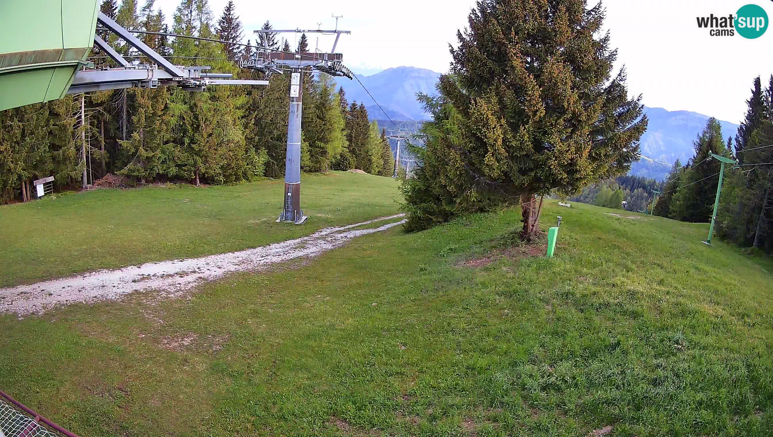 Centre de ski de Cerkno webcam Lom – Slovénie