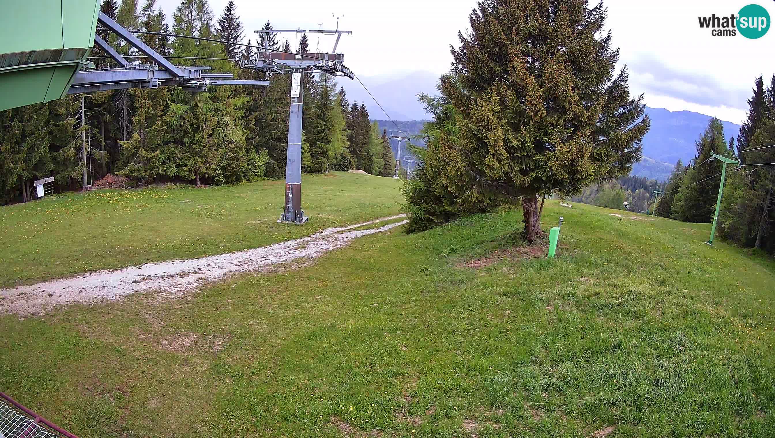 Skizentrum webcam Cerkno Lom – Slowenien