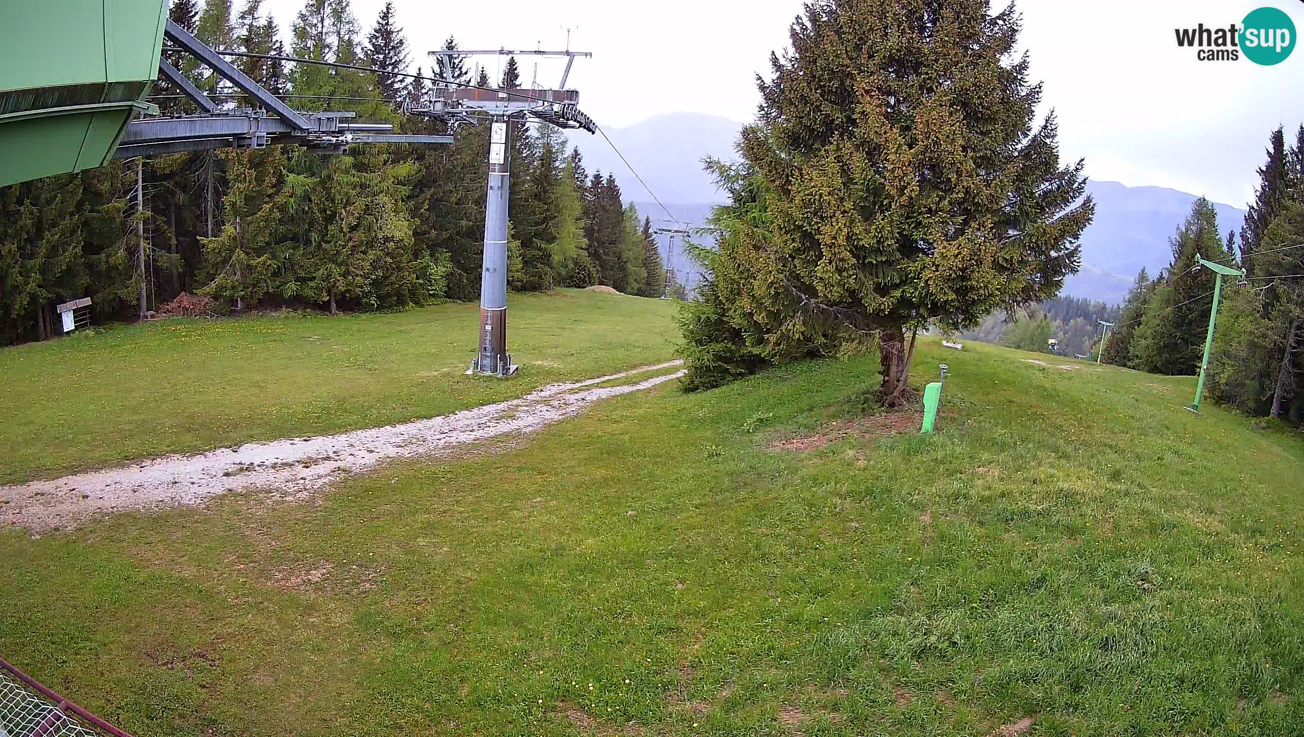 Centre de ski de Cerkno webcam Lom – Slovénie
