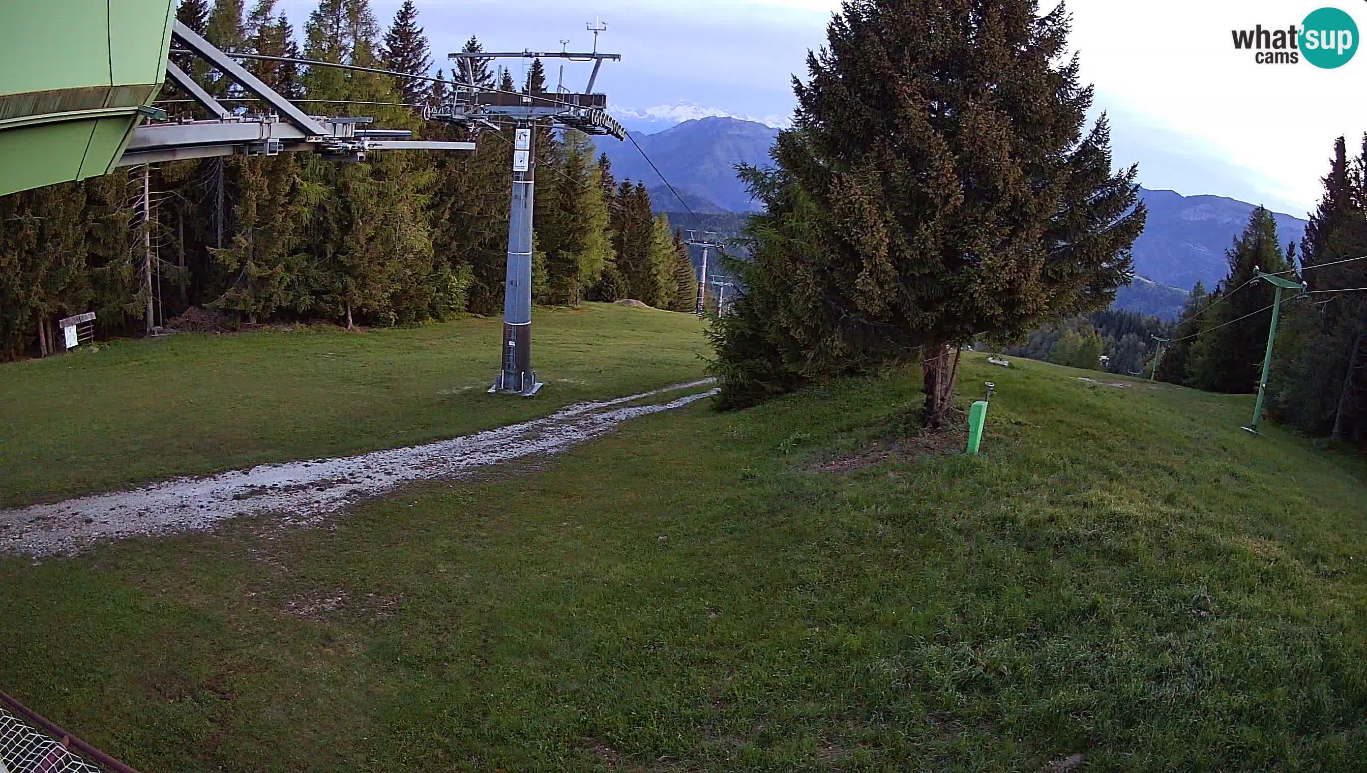 Skizentrum webcam Cerkno Lom – Slowenien