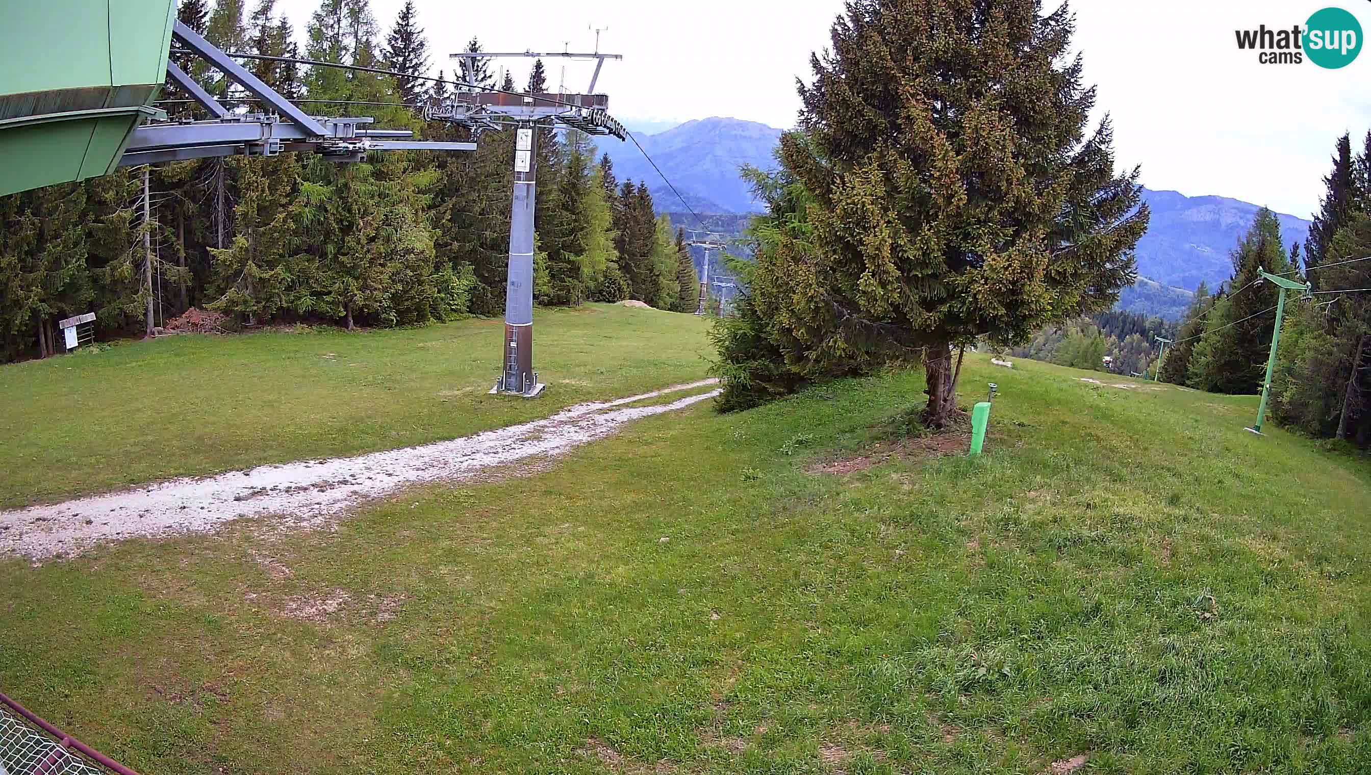 Skijalište Cerkno web kamera Lom – Slovenija