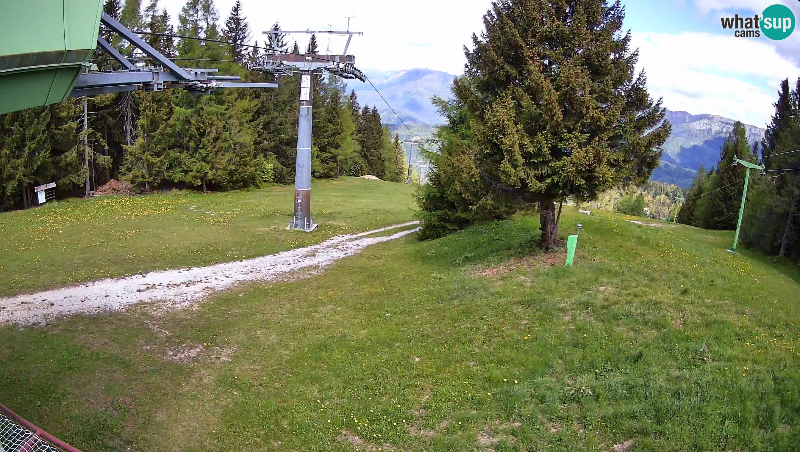 Cámara en vivo Estación de esquí de Cerkno Lom – Eslovenia