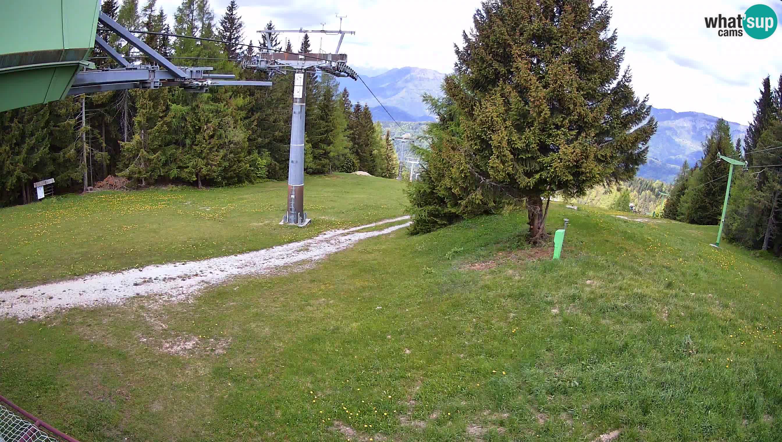 Skizentrum webcam Cerkno Lom – Slowenien
