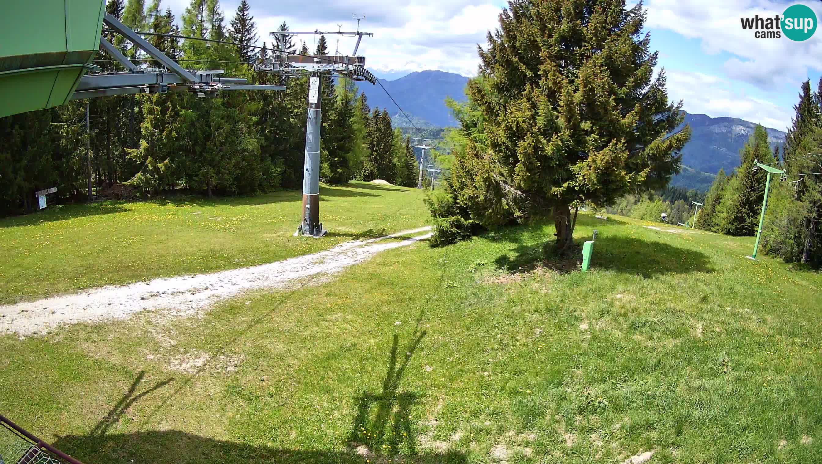 Centre de ski de Cerkno webcam Lom – Slovénie